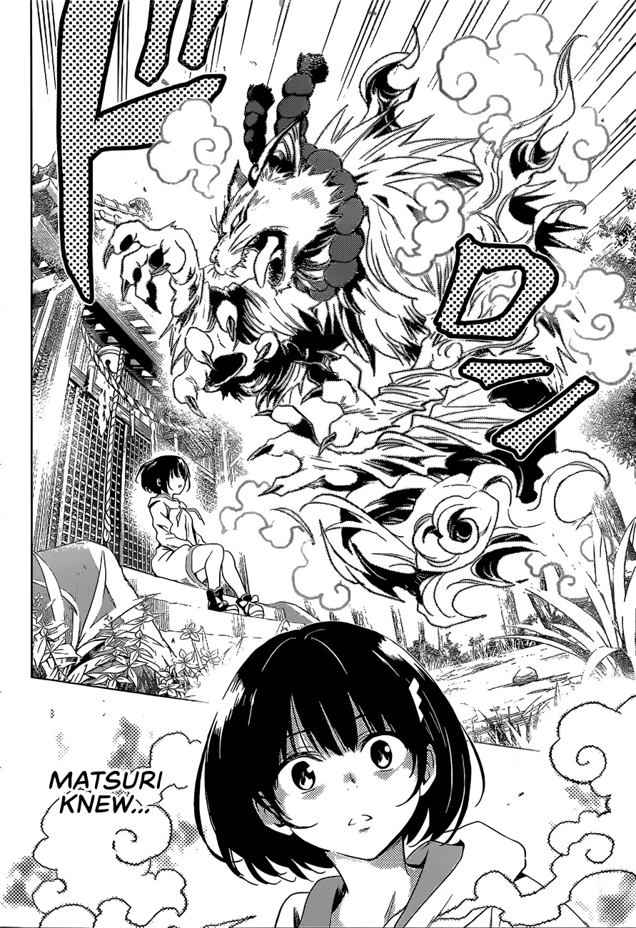 Ayakashi Triangle Chapter 1 page 35 - Chapter 1: Matsuri, Suzu, and the Ayakashi