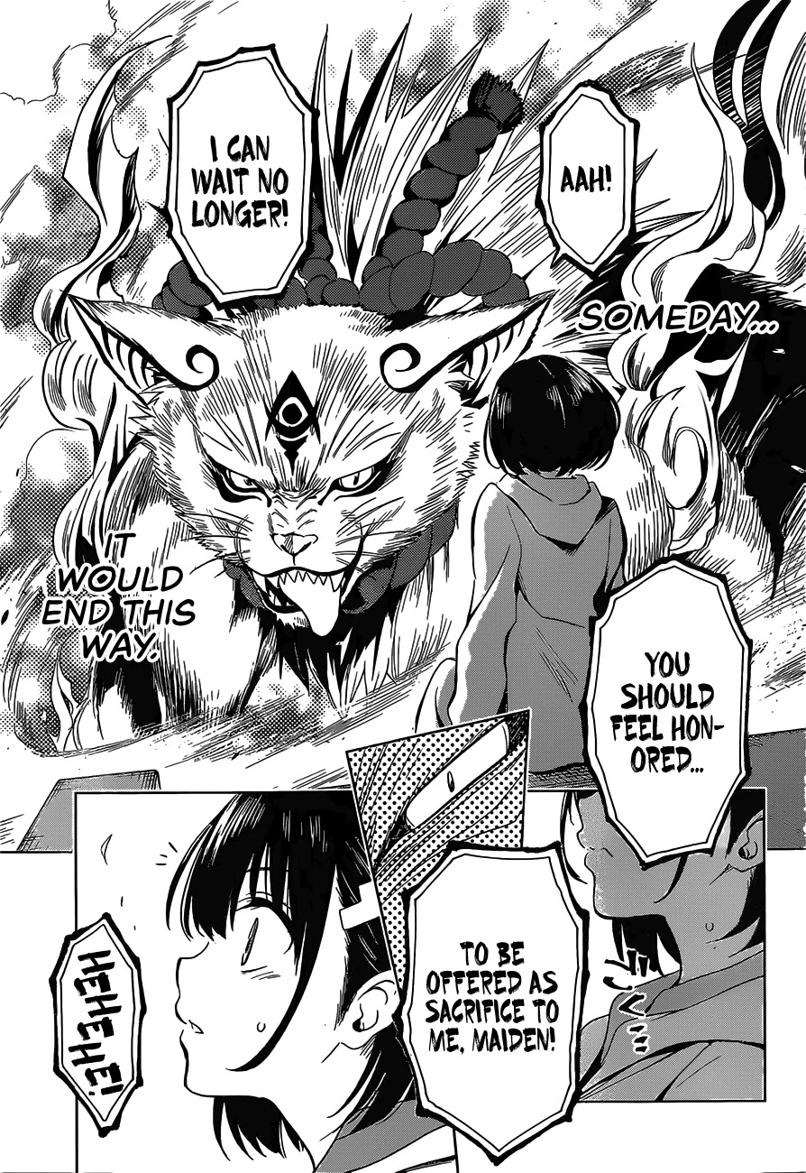 Ayakashi Triangle Chapter 1 page 36 - Chapter 1: Matsuri, Suzu, and the Ayakashi
