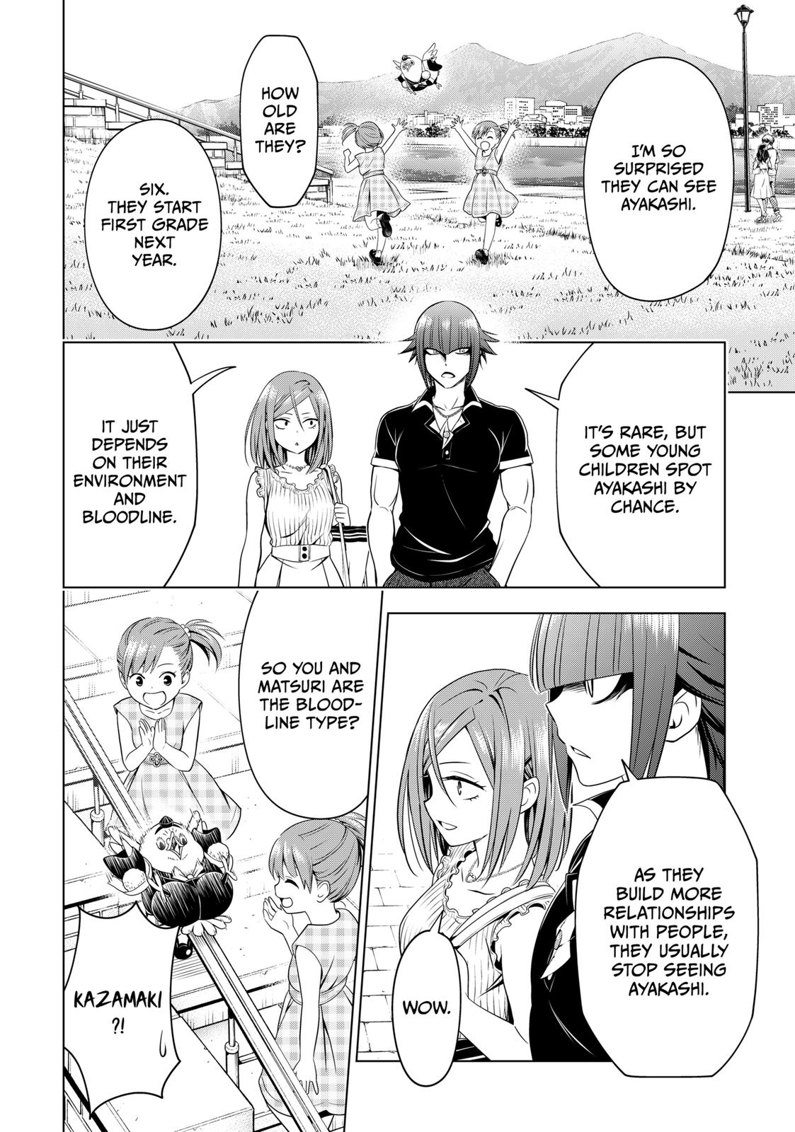 Ayakashi Triangle Chapter 110 page 8 - Chapter 110
