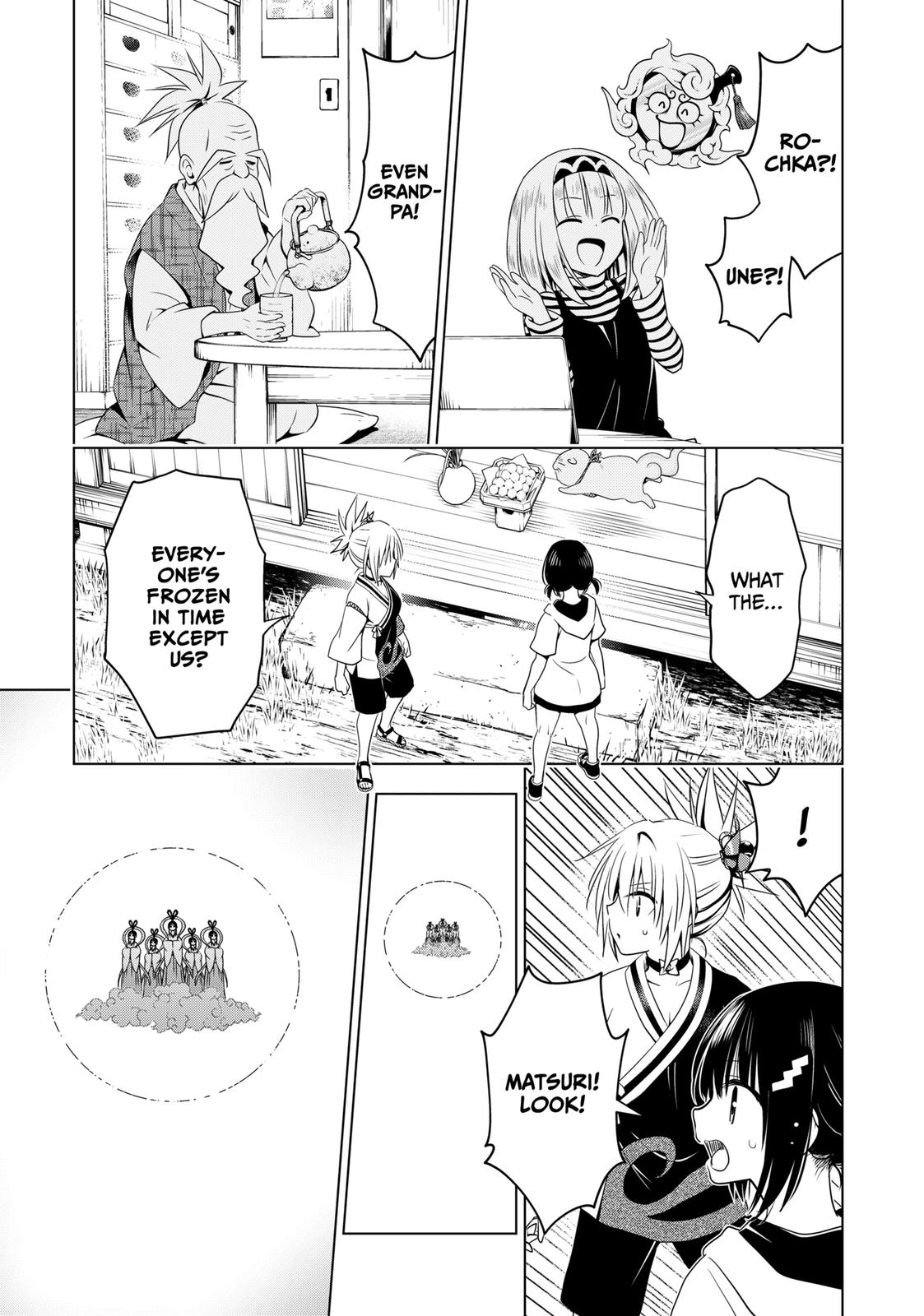 Ayakashi Triangle Chapter 111 page 13 - Chapter 111