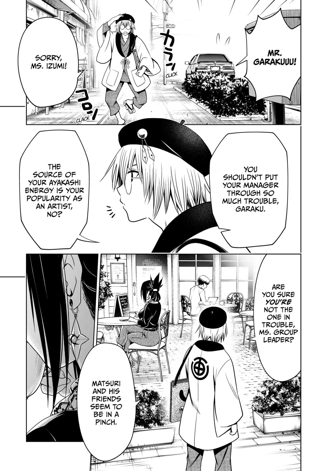 Ayakashi Triangle Chapter 114 page 7 - Chapter 114