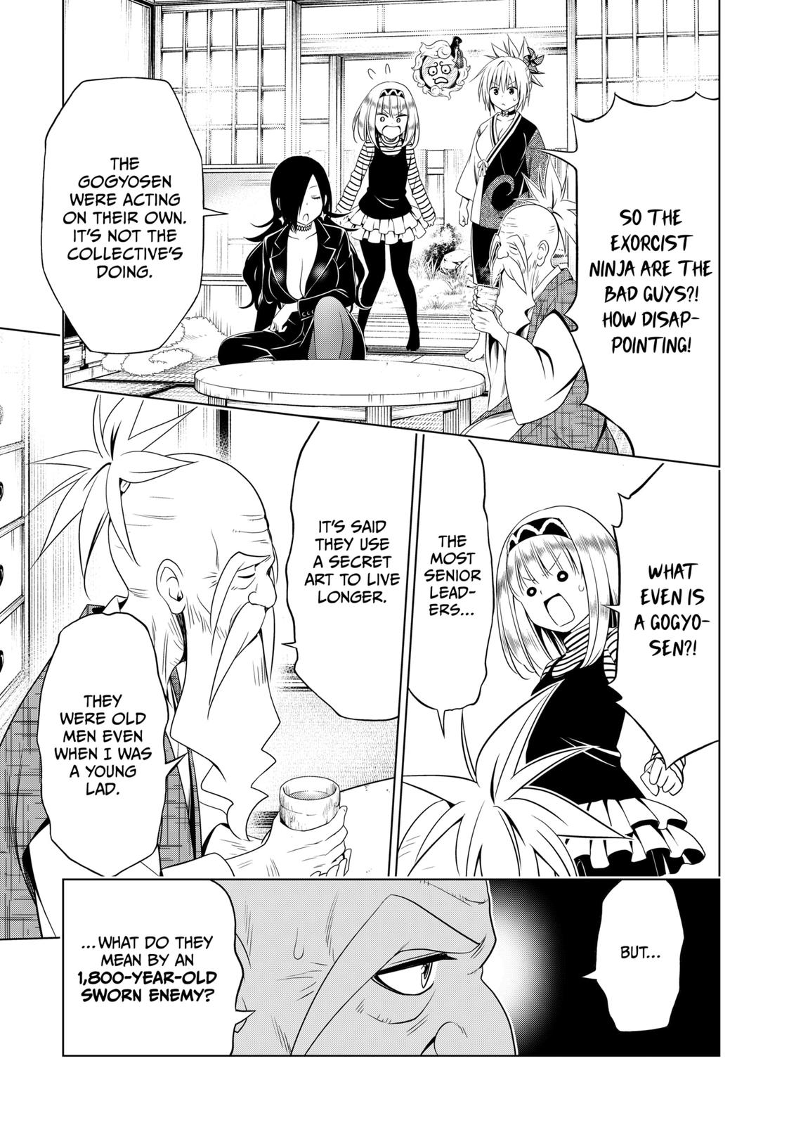 Ayakashi Triangle Chapter 116 page 5 - Chapter 116