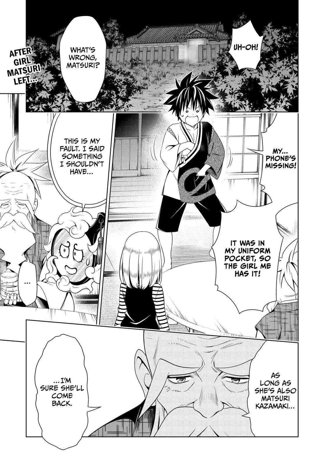 Ayakashi Triangle Chapter 119 page 3 - Chapter 119