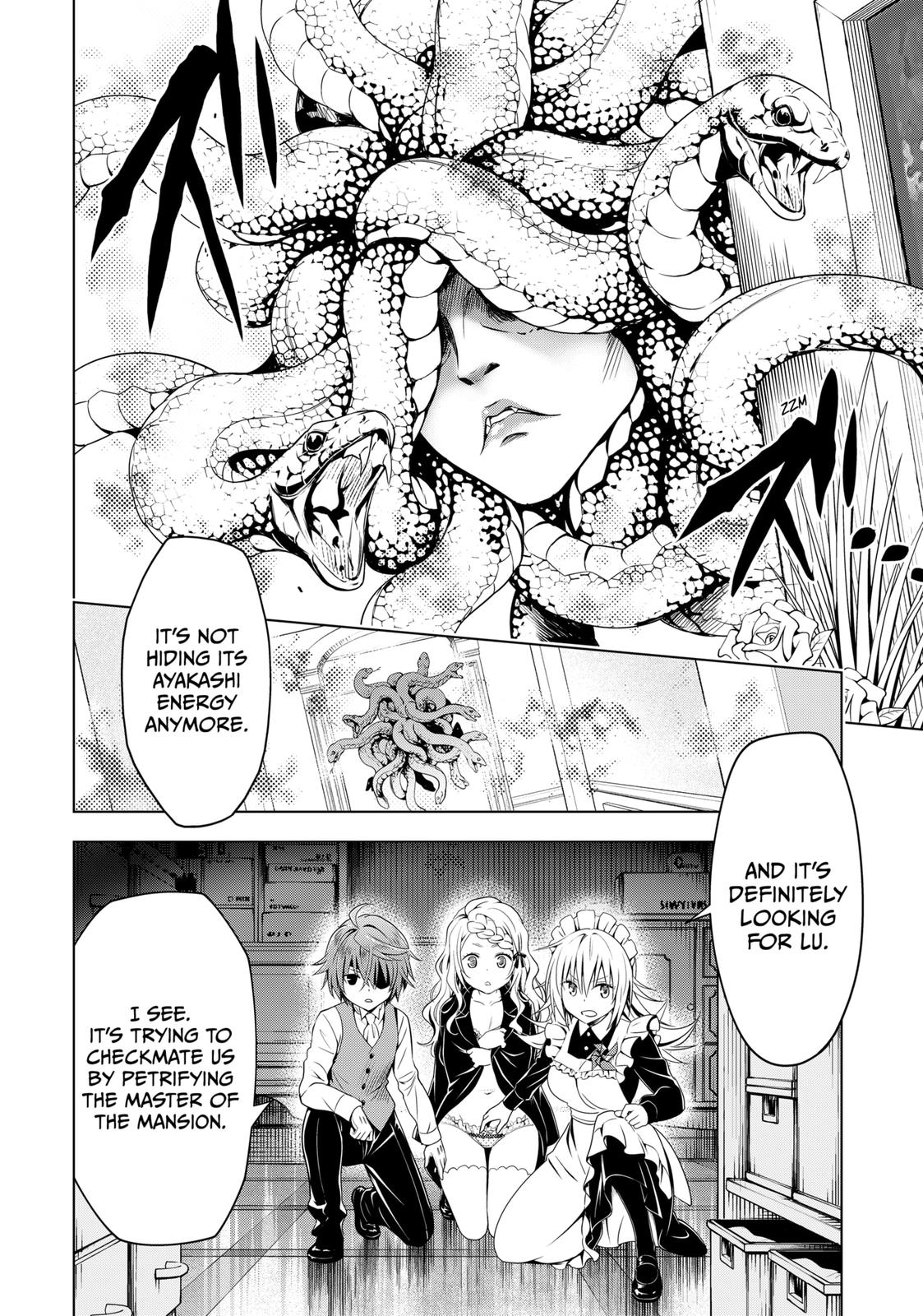 Ayakashi Triangle Chapter 121 page 4 - Chapter 121