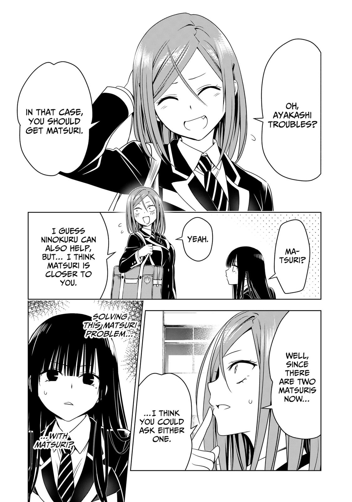 Ayakashi Triangle Chapter 127 page 13 - Chapter 127