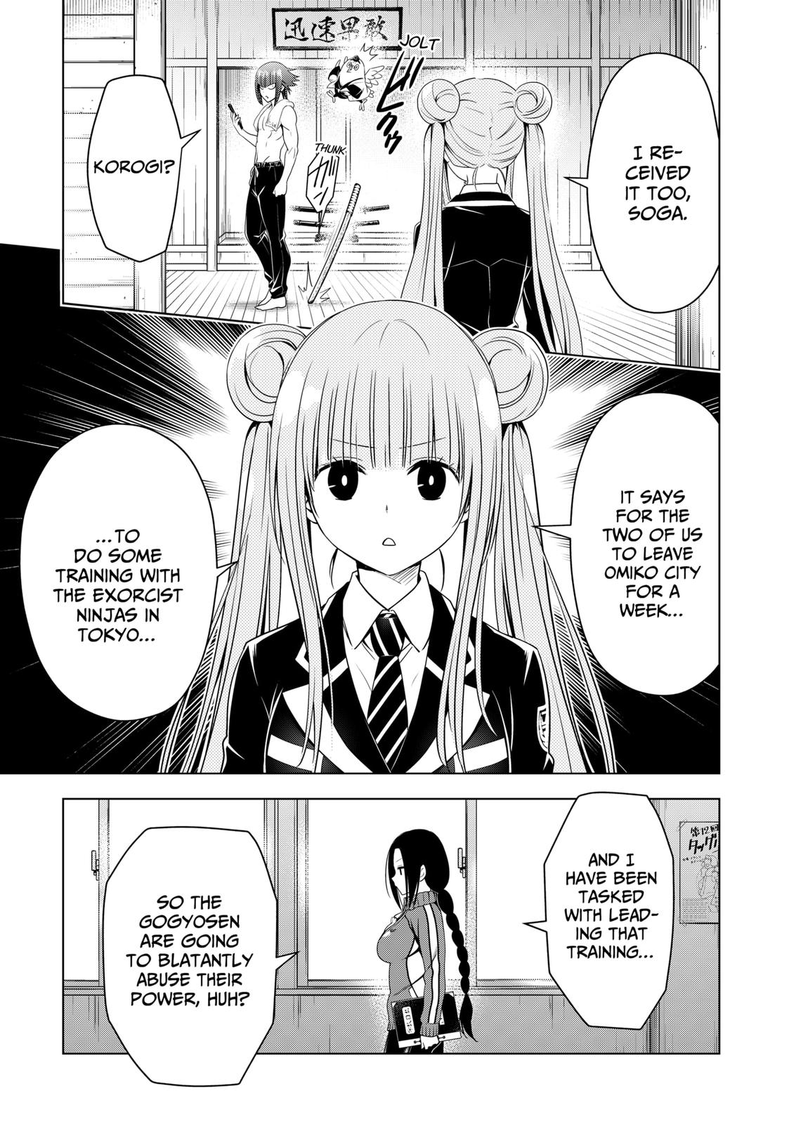 Ayakashi Triangle Chapter 131 page 9 - Chapter 131