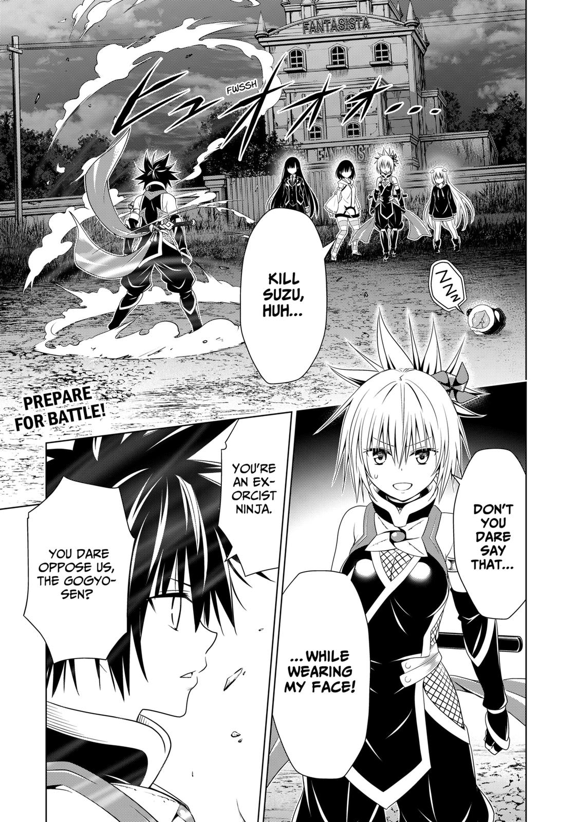 Ayakashi Triangle Chapter 135 page 3 - Chapter 135