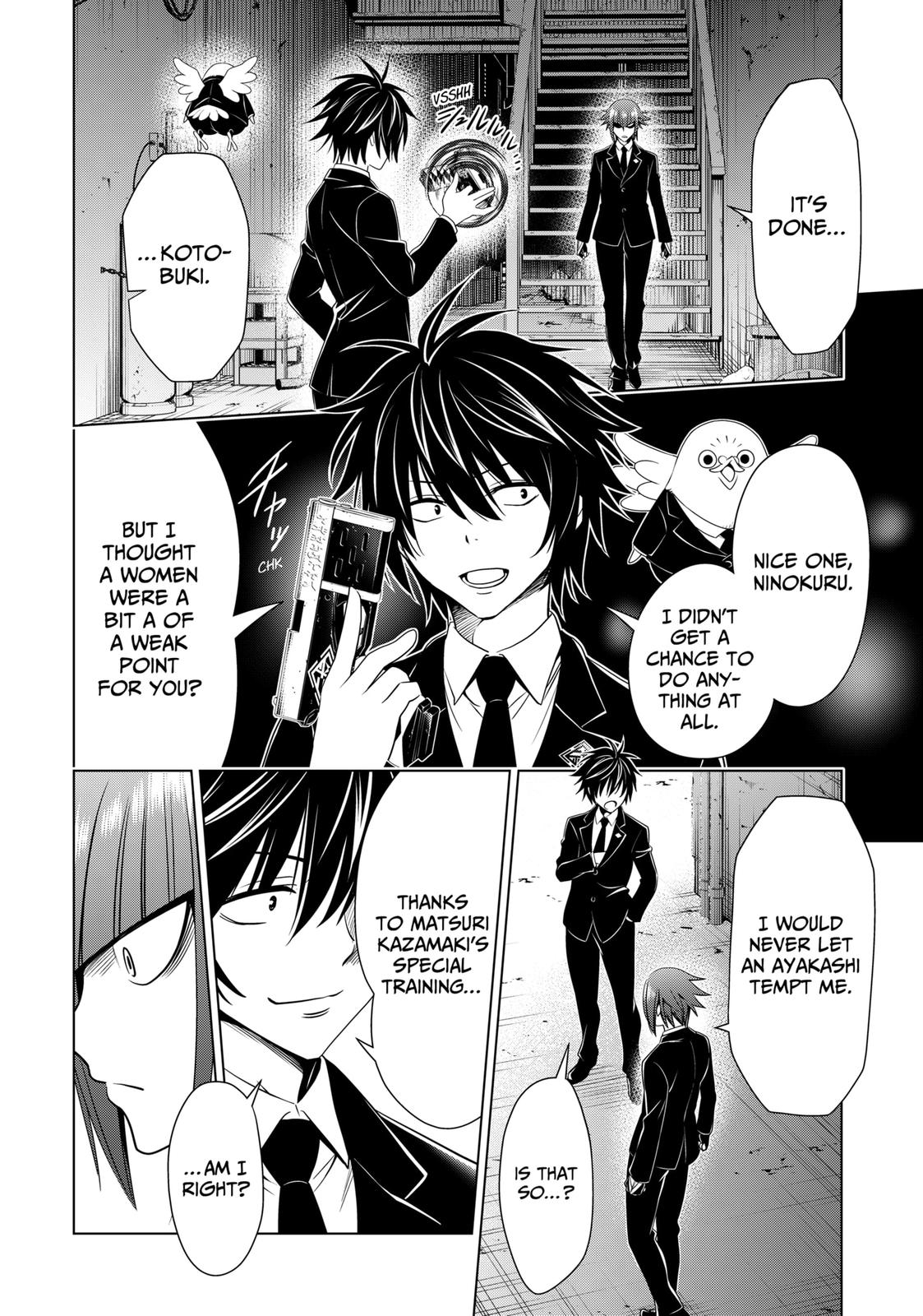 Ayakashi Triangle Chapter 137 page 16 - Chapter 137