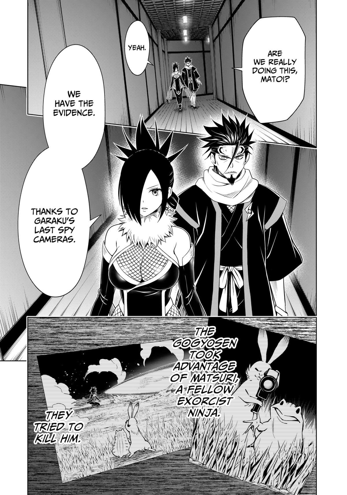 Ayakashi Triangle Chapter 142 page 13 - Chapter 142
