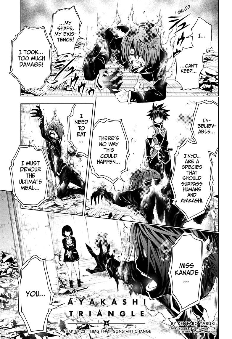 Ayakashi Triangle Chapter 22 page 1 - Chapter 22
