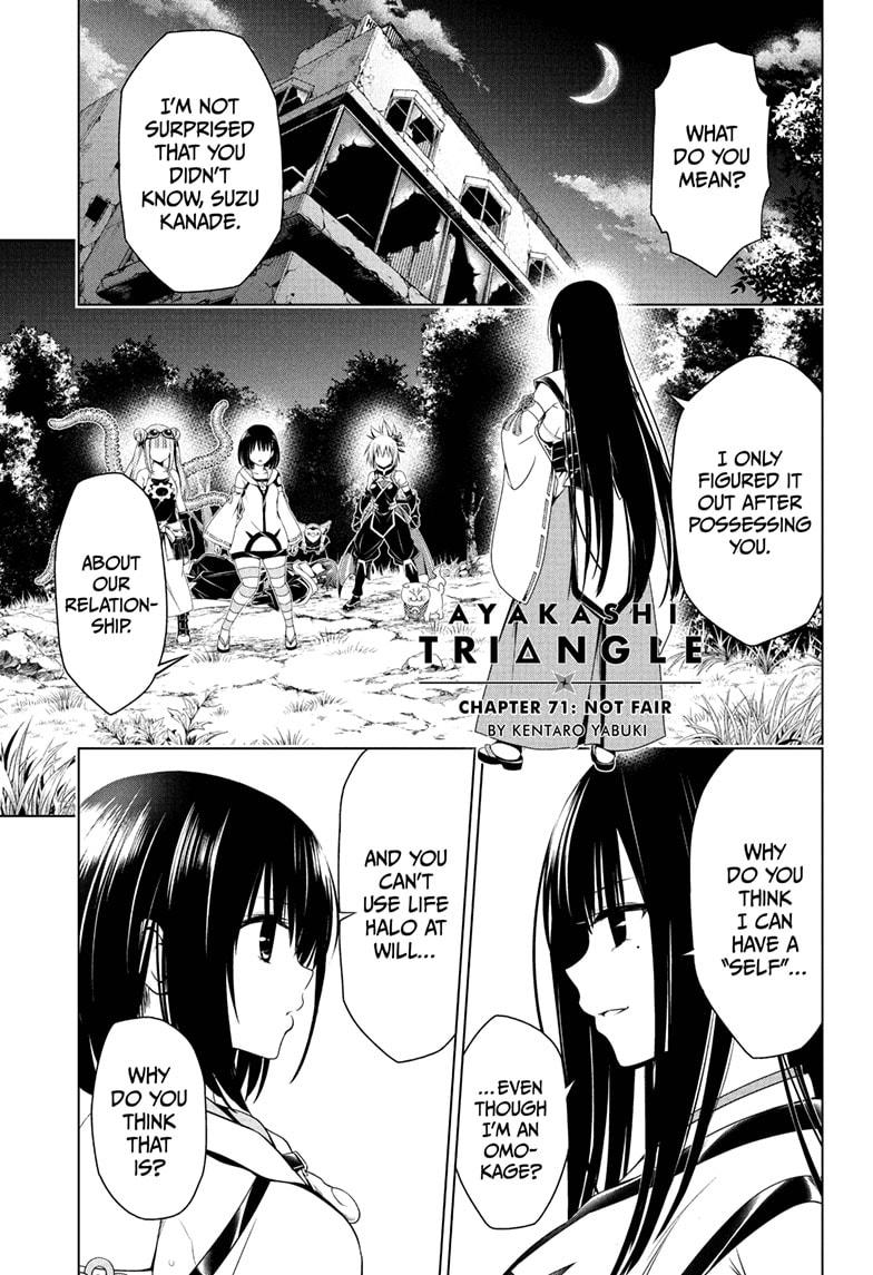 Ayakashi Triangle Chapter 71 page 1 - Chapter 71