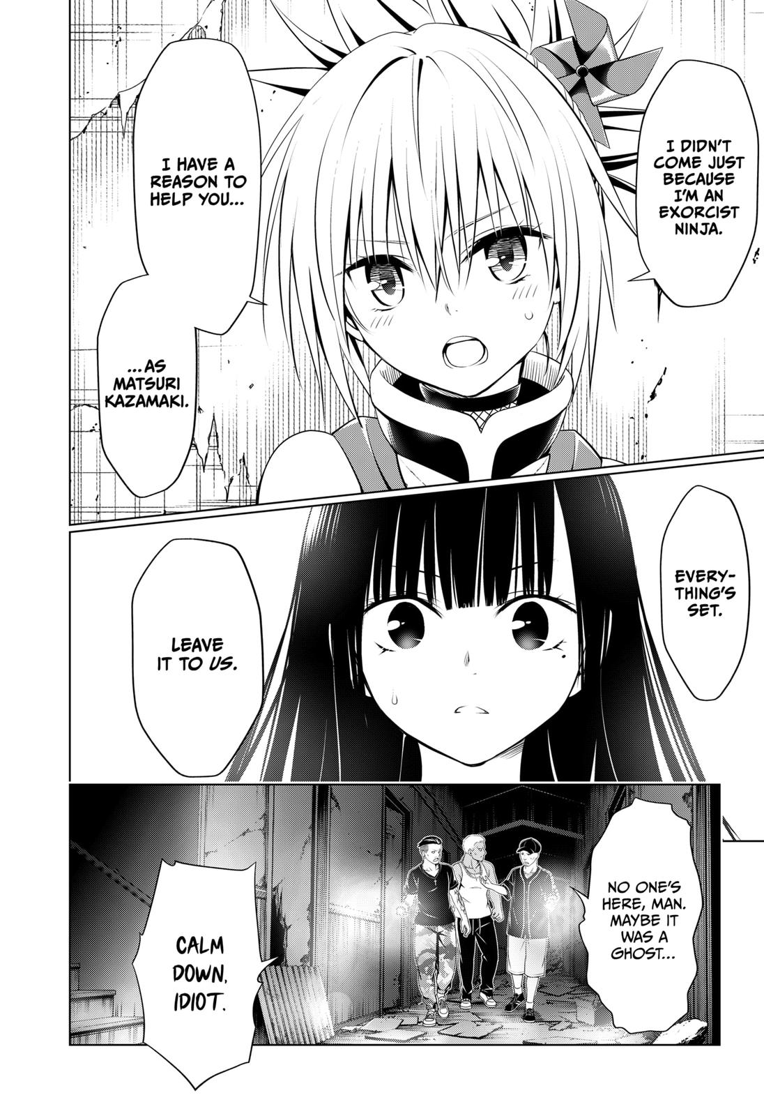 Ayakashi Triangle Chapter 92 page 14 - Chapter 92