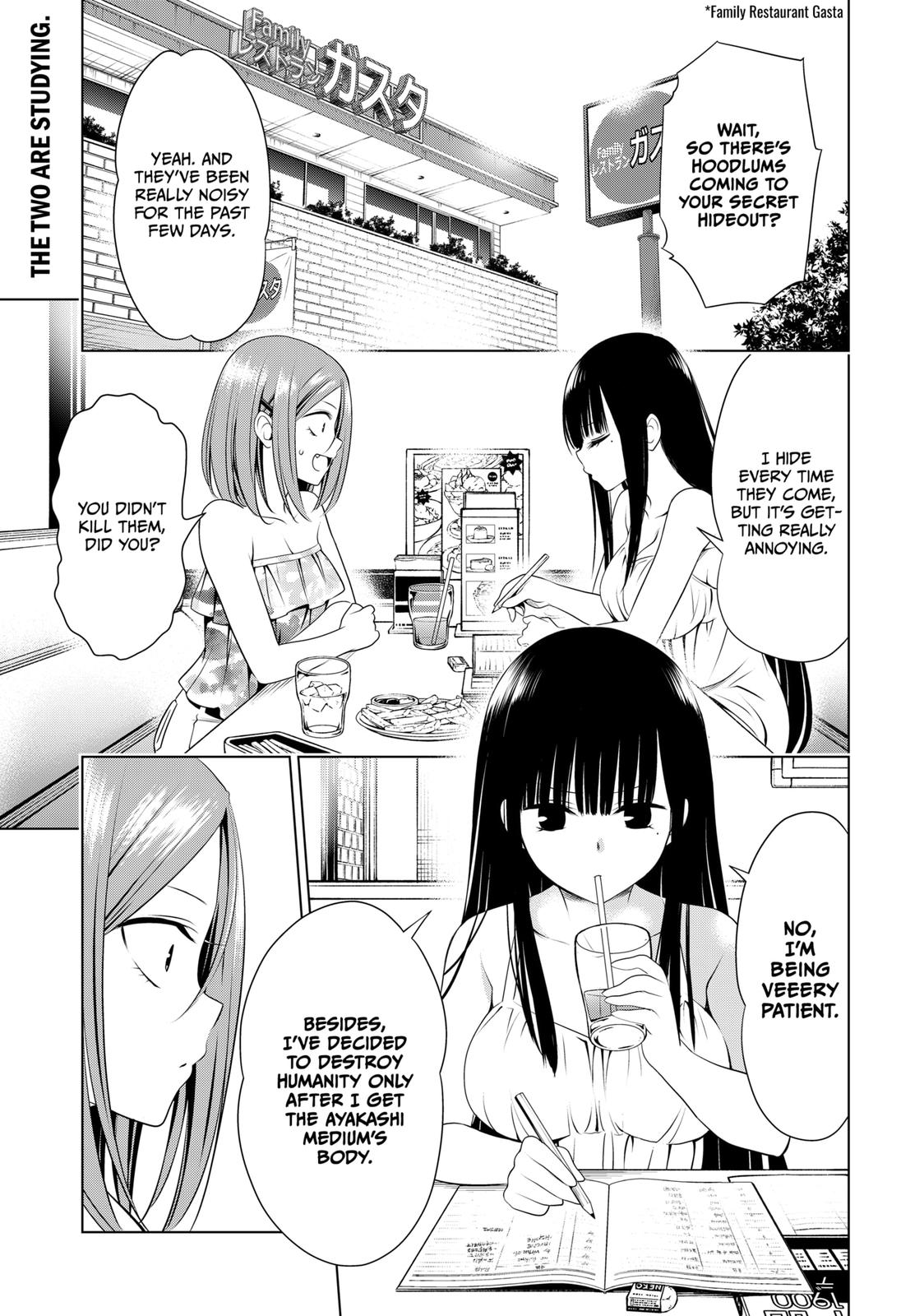 Ayakashi Triangle Chapter 92 page 3 - Chapter 92
