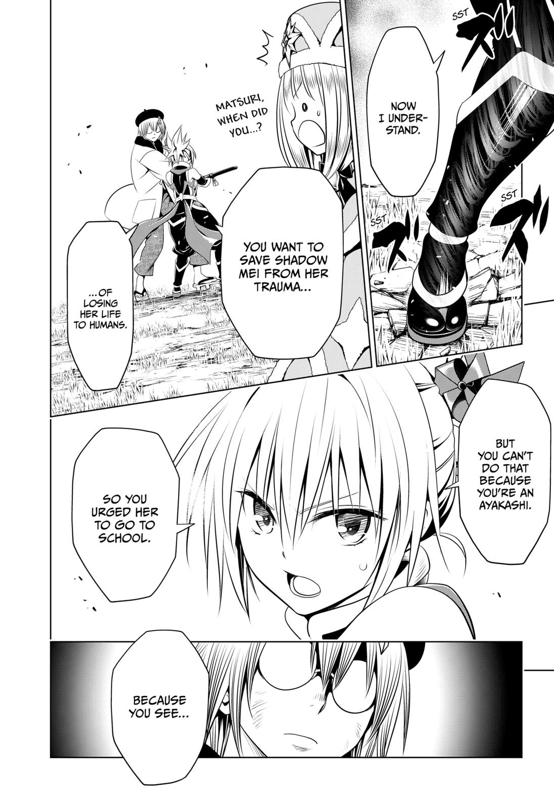 Ayakashi Triangle Chapter 93 page 18 - Chapter 93