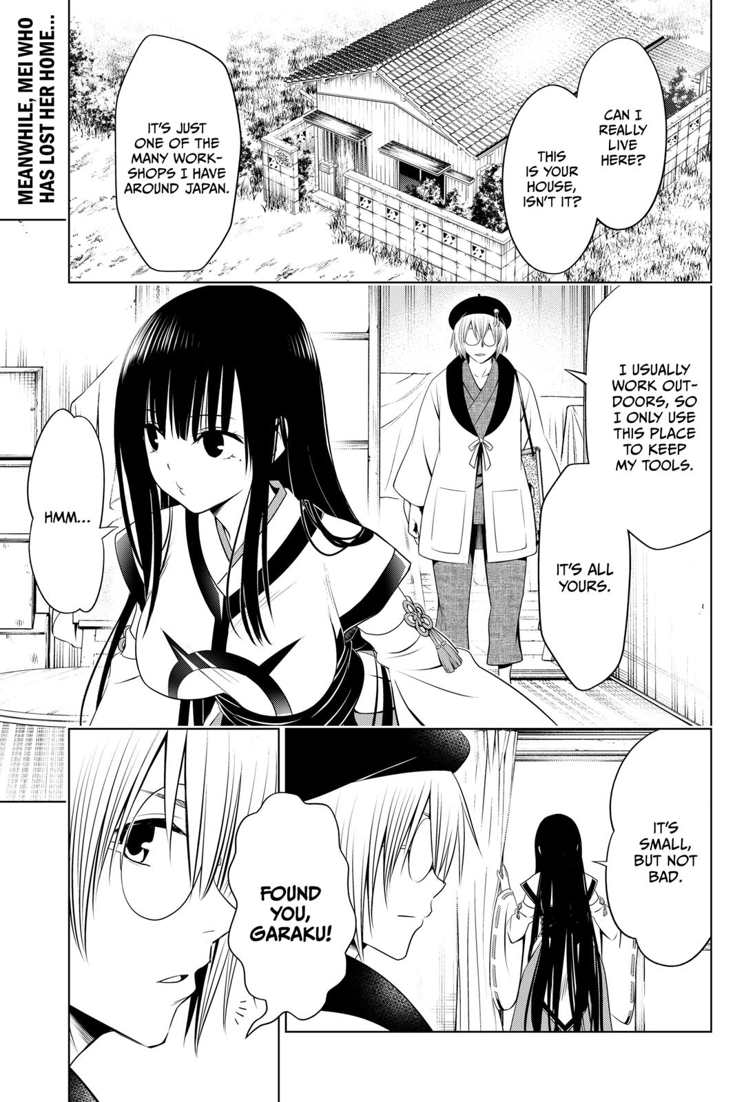 Ayakashi Triangle Chapter 93 page 3 - Chapter 93