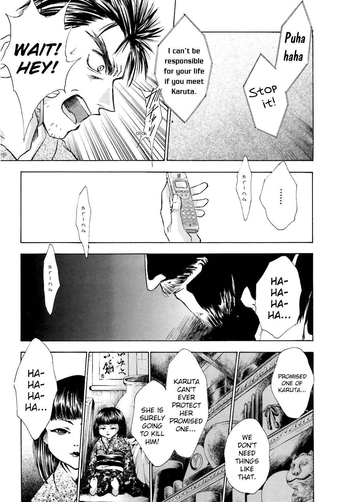 Ayakashi Utahime Karuta Chapter 1 page 35 - Chapter 1: Song Of Good Fortune (Part 1)