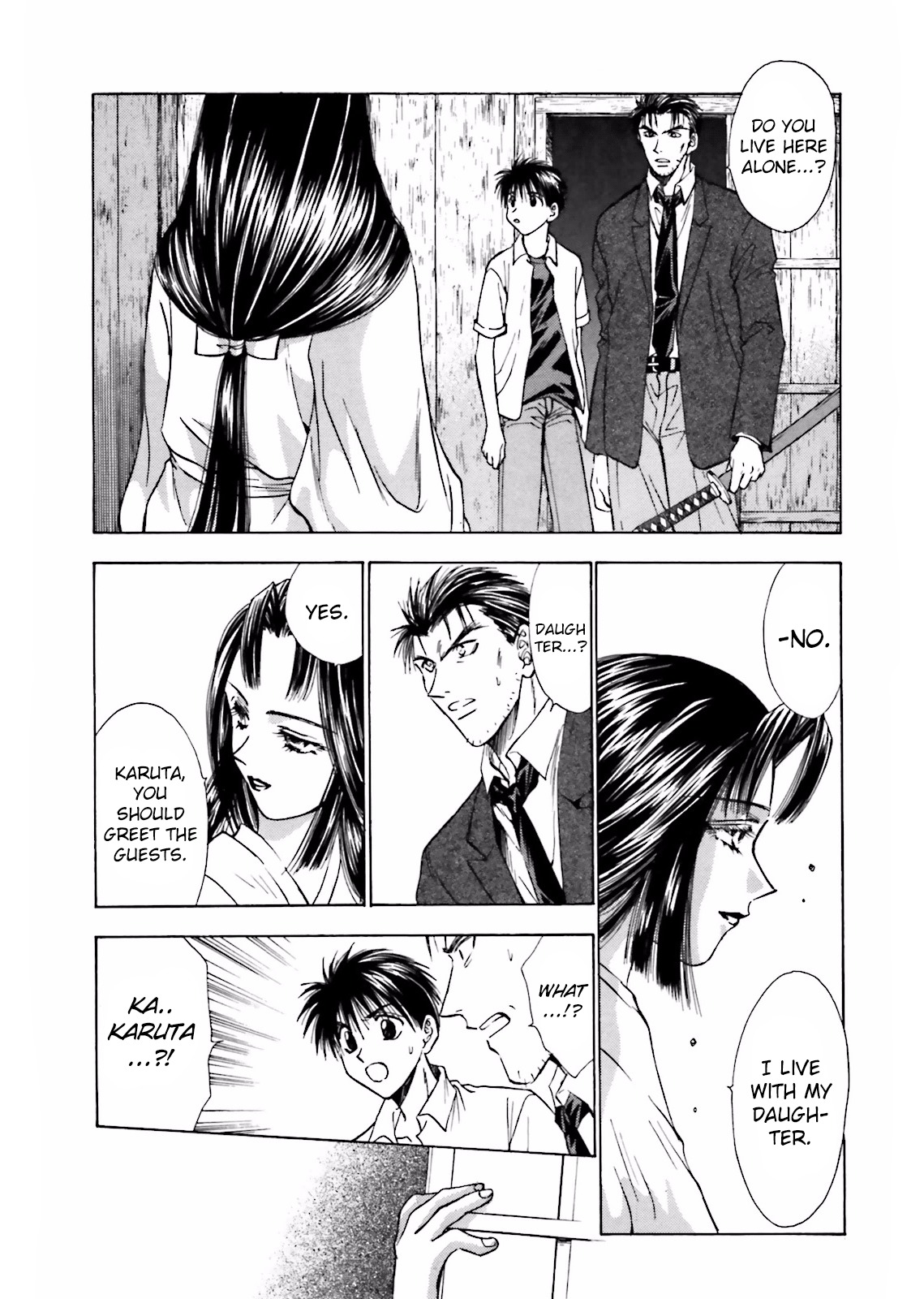 Ayakashi Utahime Karuta Chapter 7 page 36 - Chapter 7: The Song of Repeating Failure (1)