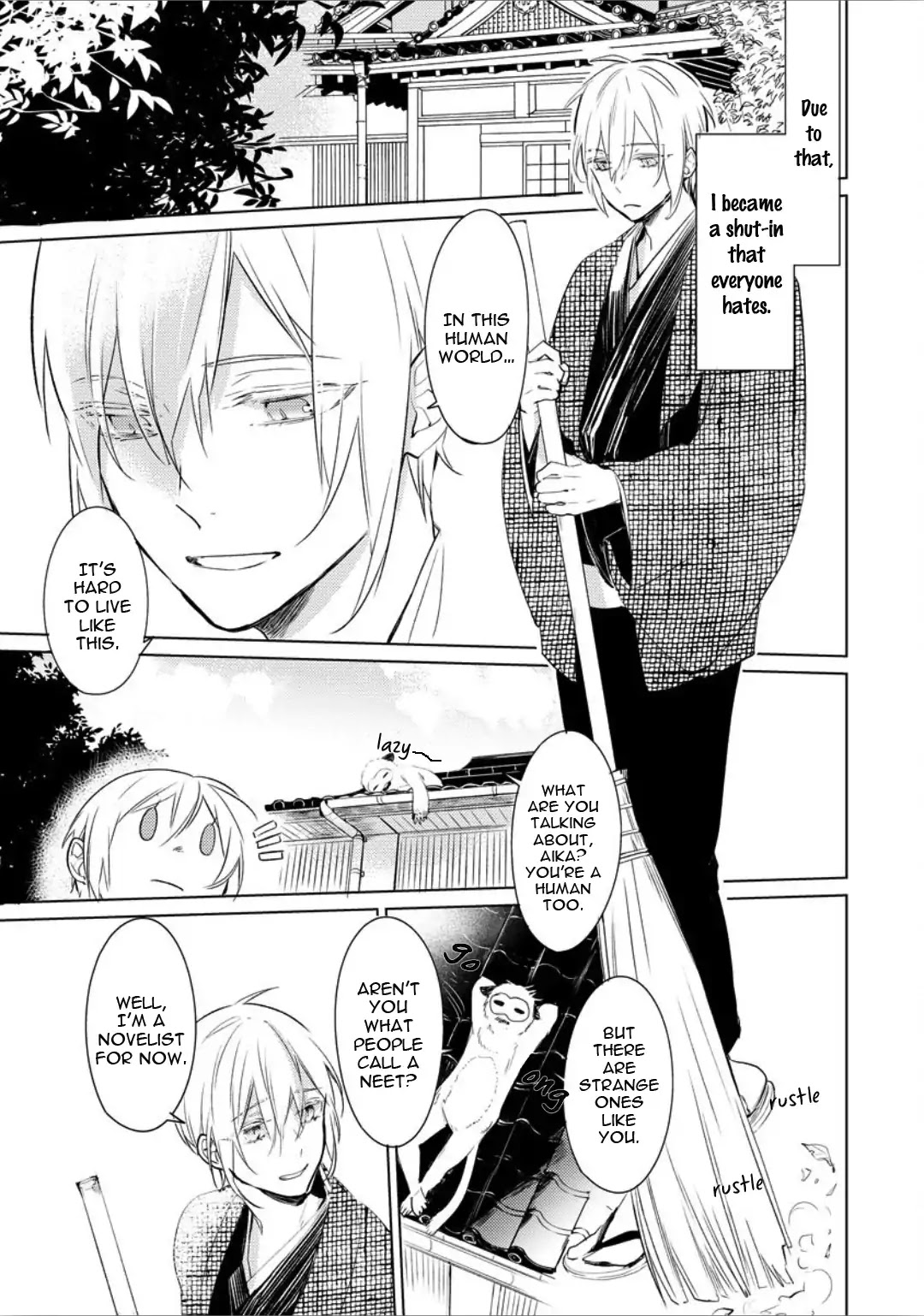 Ayakashi wa Shousetsuka ni Koi wo Suru Chapter 1 page 10 - Chapter 1