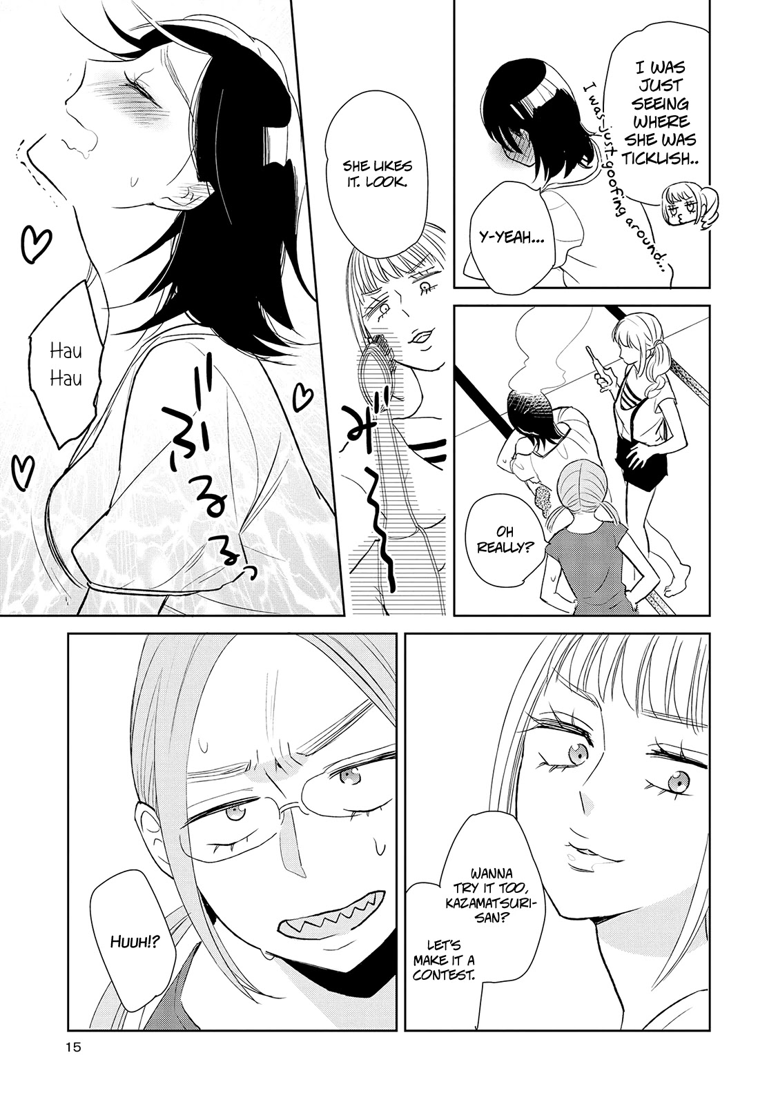Ayame 14 Chapter 11 page 13 - Chapter 11: Gather Three Girls And It's Illicit
