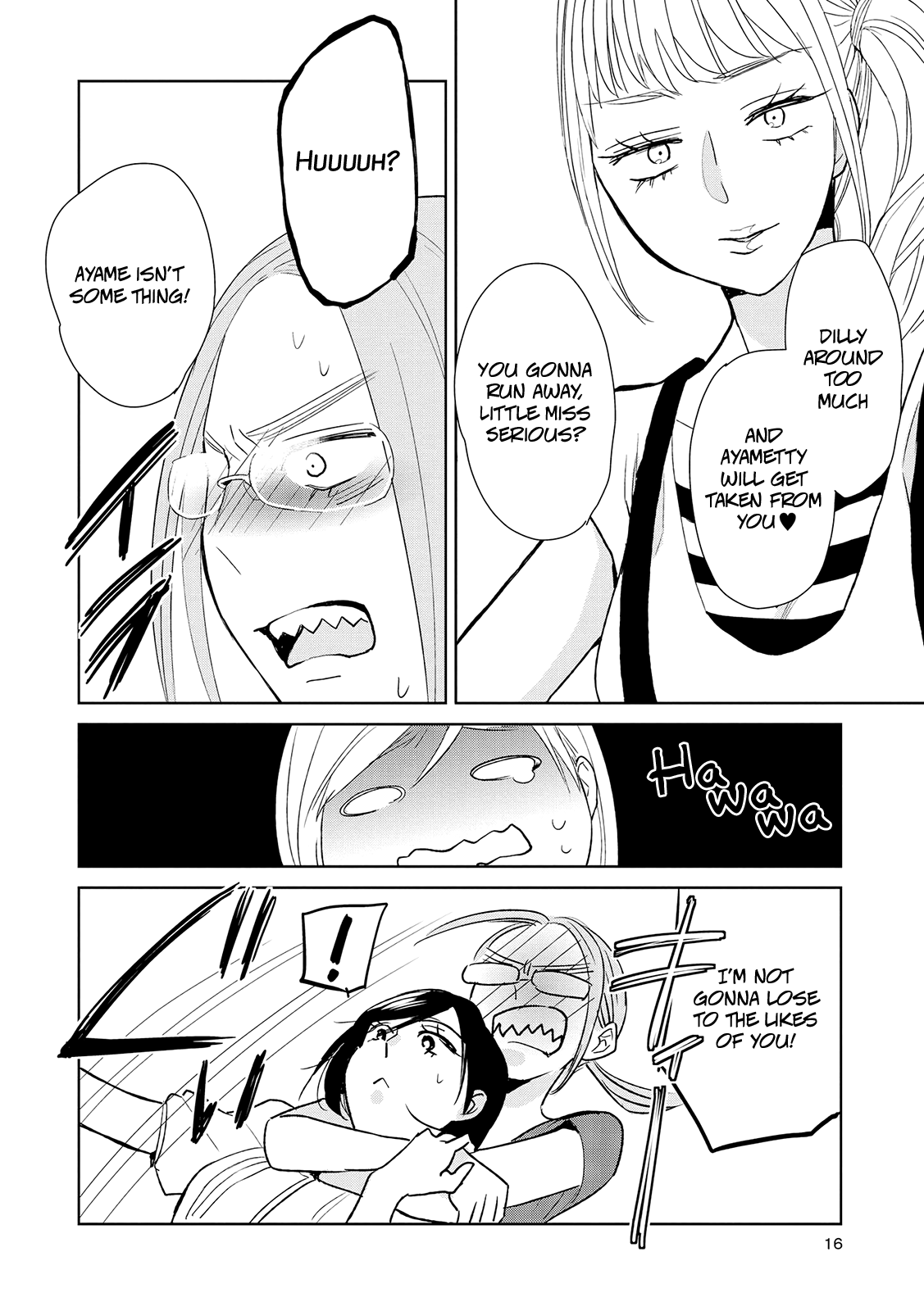 Ayame 14 Chapter 11 page 14 - Chapter 11: Gather Three Girls And It's Illicit