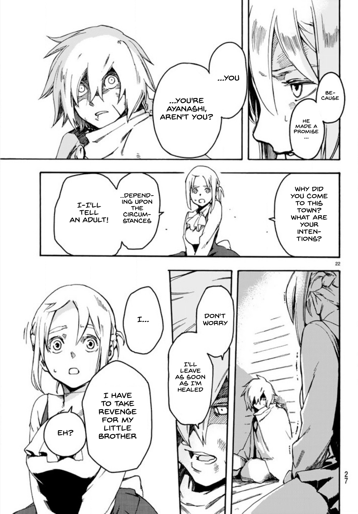 Ayanashi Chapter 1 page 22 - Chapter 1: The Boy From The Surface