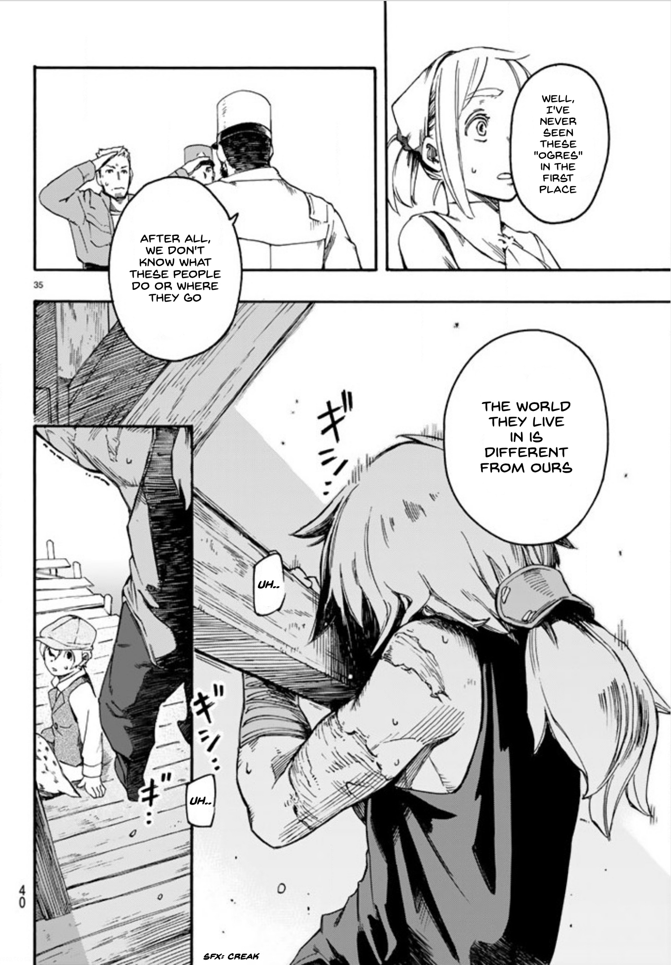 Ayanashi Chapter 1 page 35 - Chapter 1: The Boy From The Surface