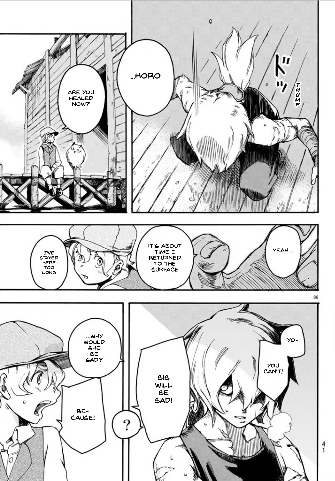 Ayanashi Chapter 1 page 36 - Chapter 1: The Boy From The Surface