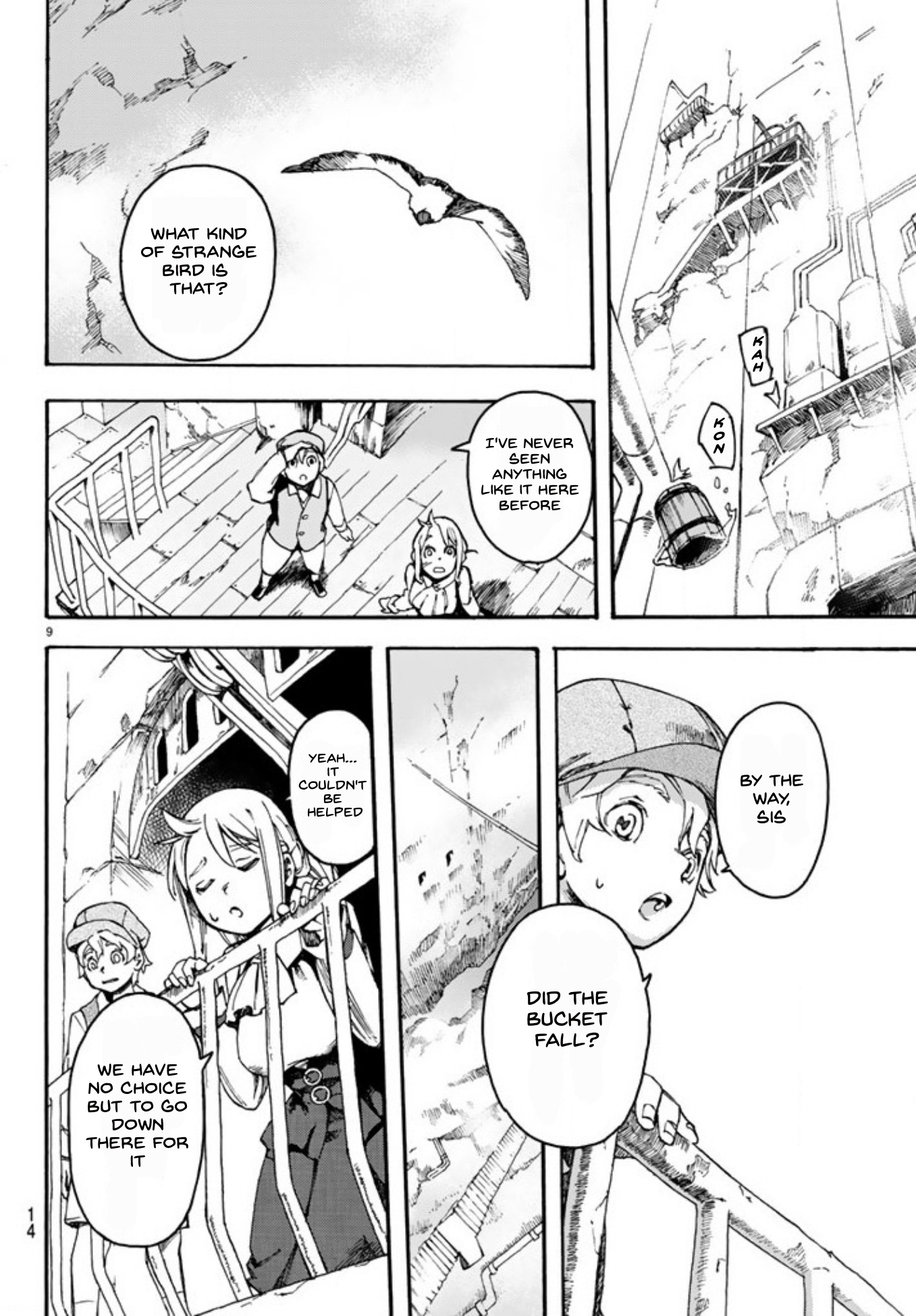 Ayanashi Chapter 1 page 9 - Chapter 1: The Boy From The Surface