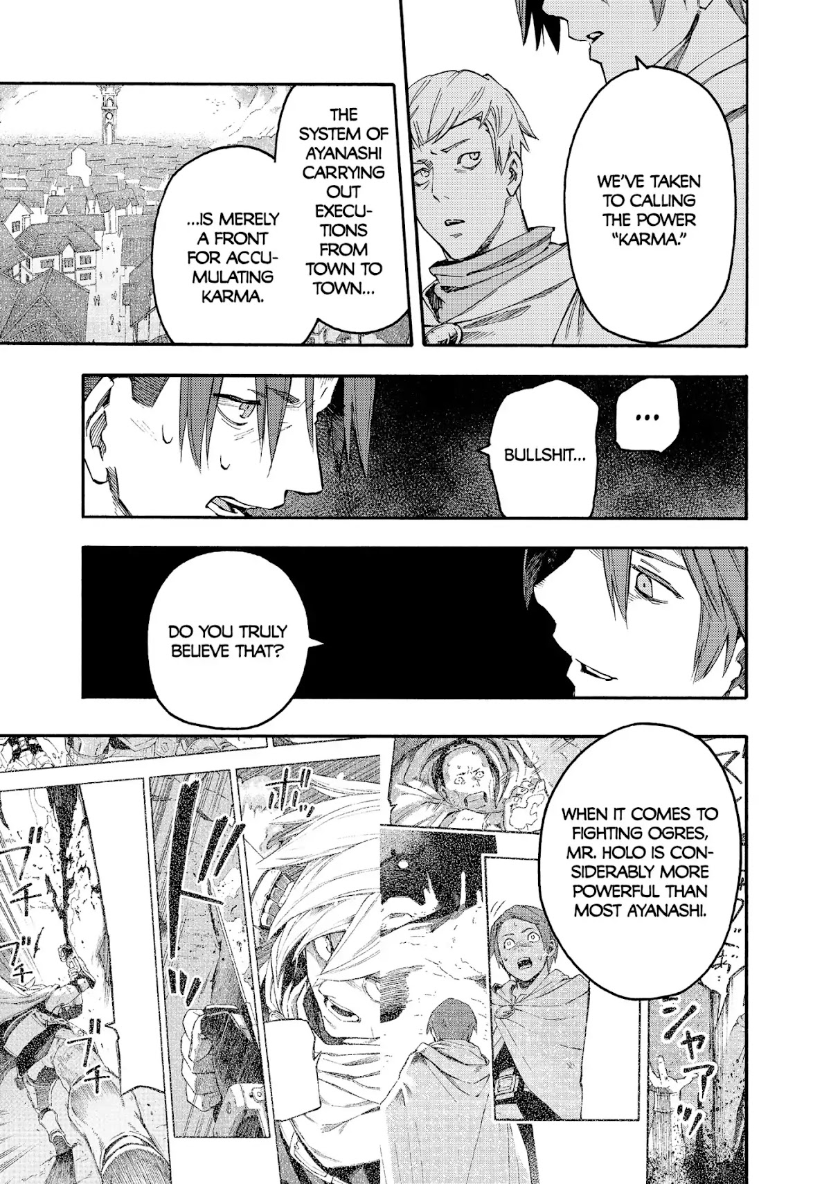 Ayanashi Chapter 11 page 63 - Chapter 11: Karma