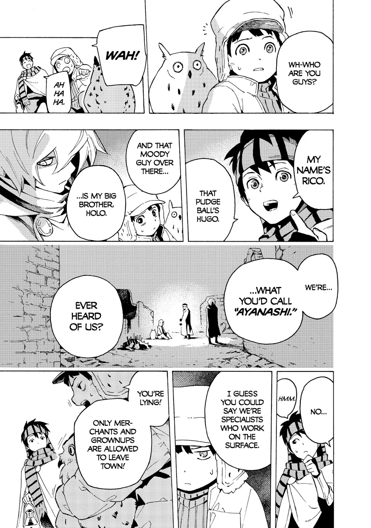 Ayanashi Chapter 12.5 page 7 - Vol.4 Bonus Episode [END]