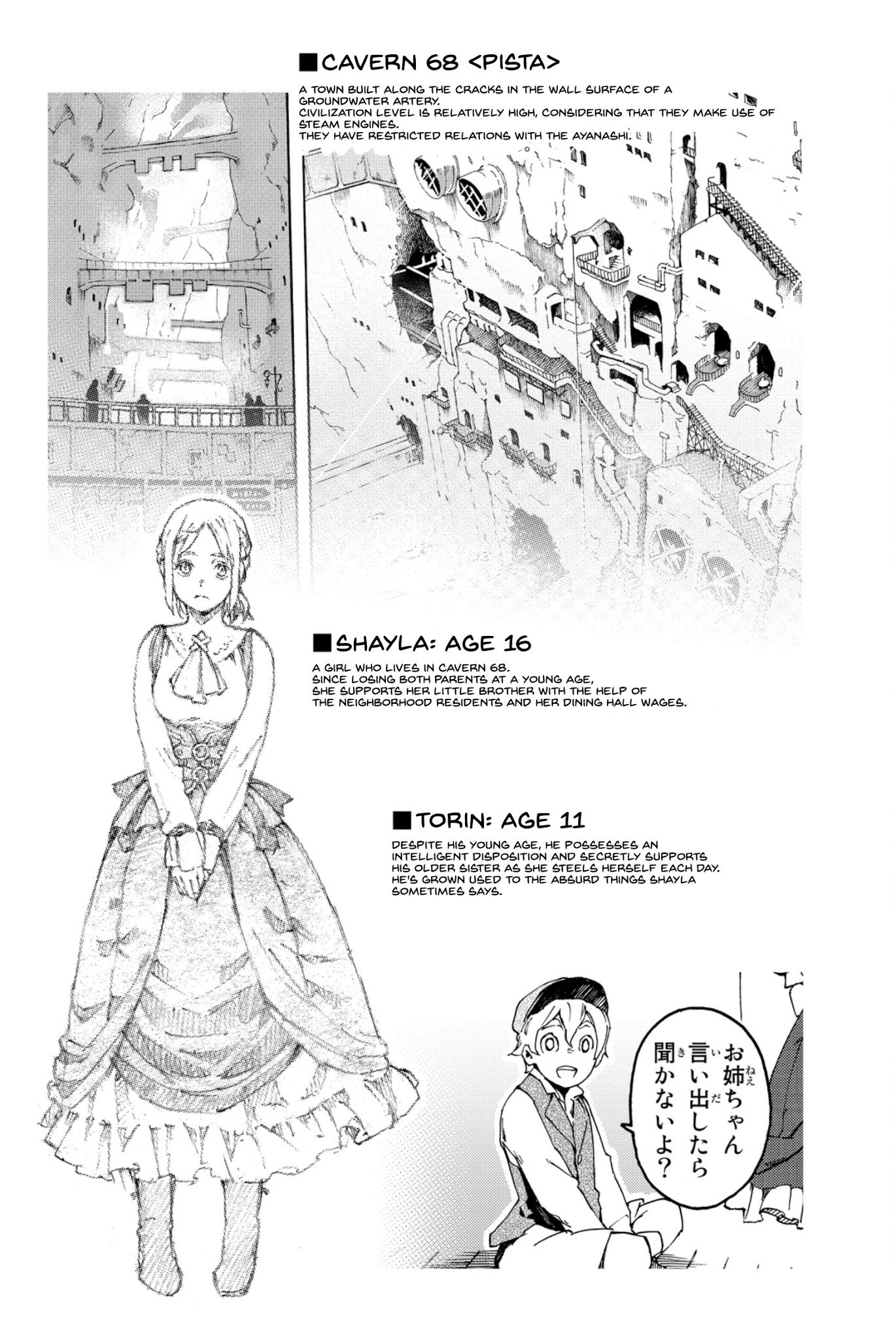 Ayanashi Chapter 3.5 page 1 - Chapter 3.5: Extras