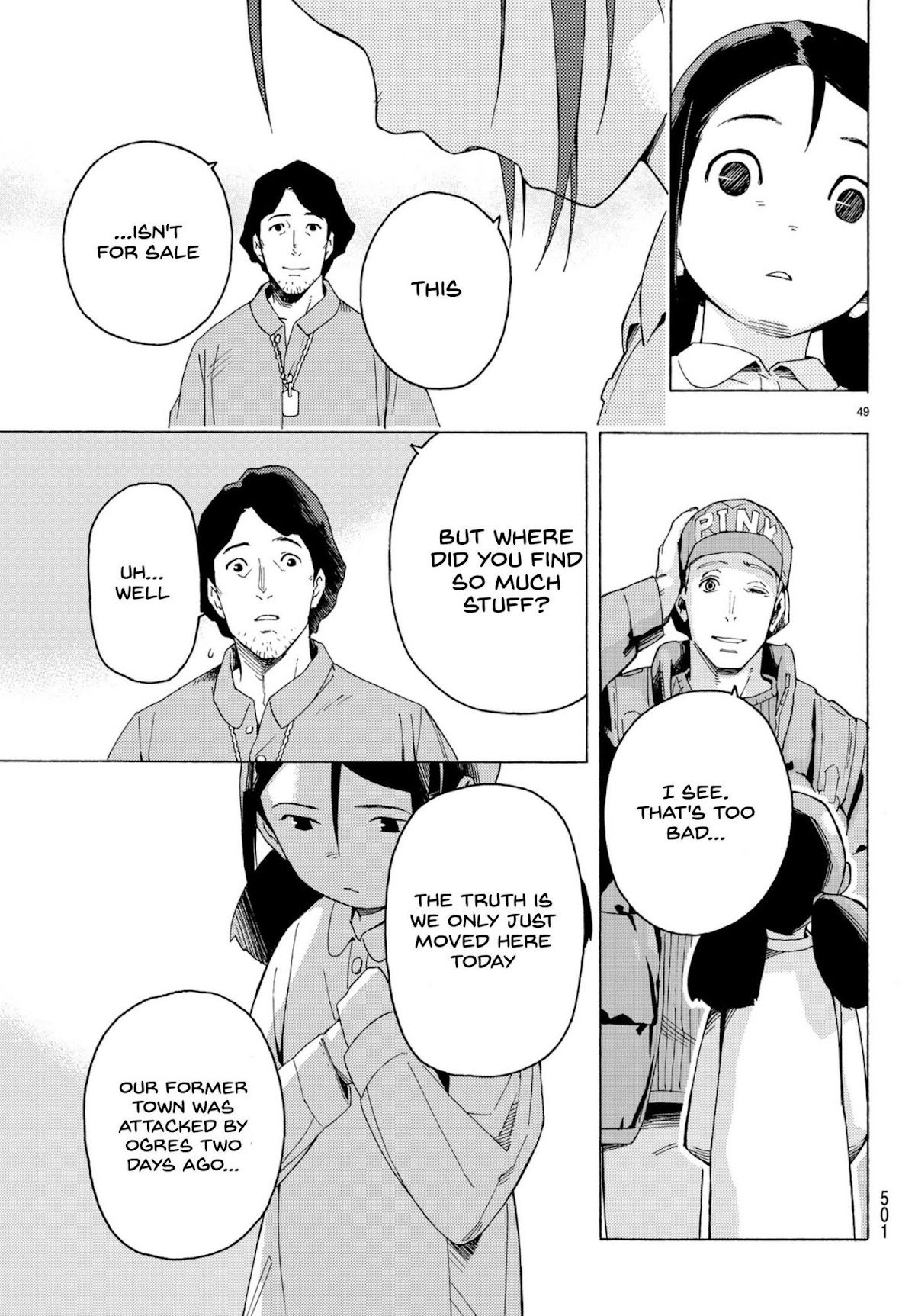 Ayanashi Chapter 3 page 49 - Chapter 3: Monster