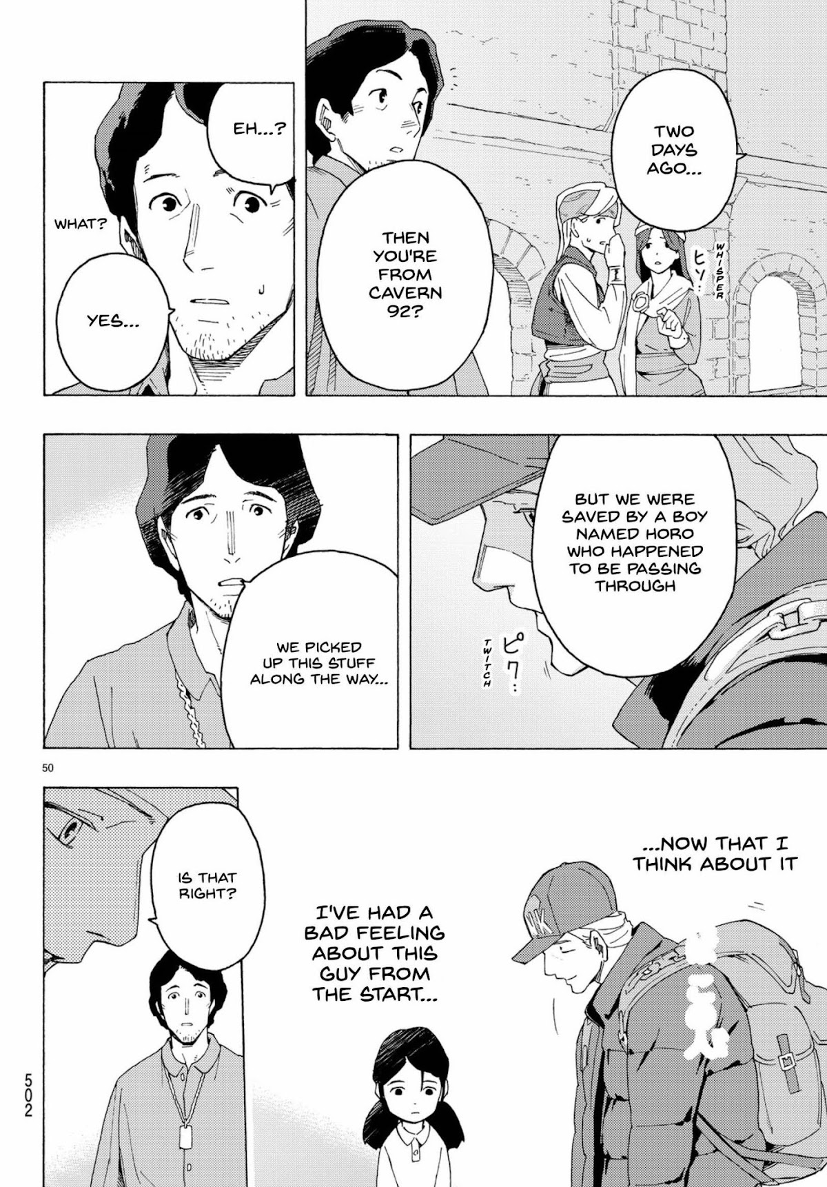 Ayanashi Chapter 3 page 50 - Chapter 3: Monster