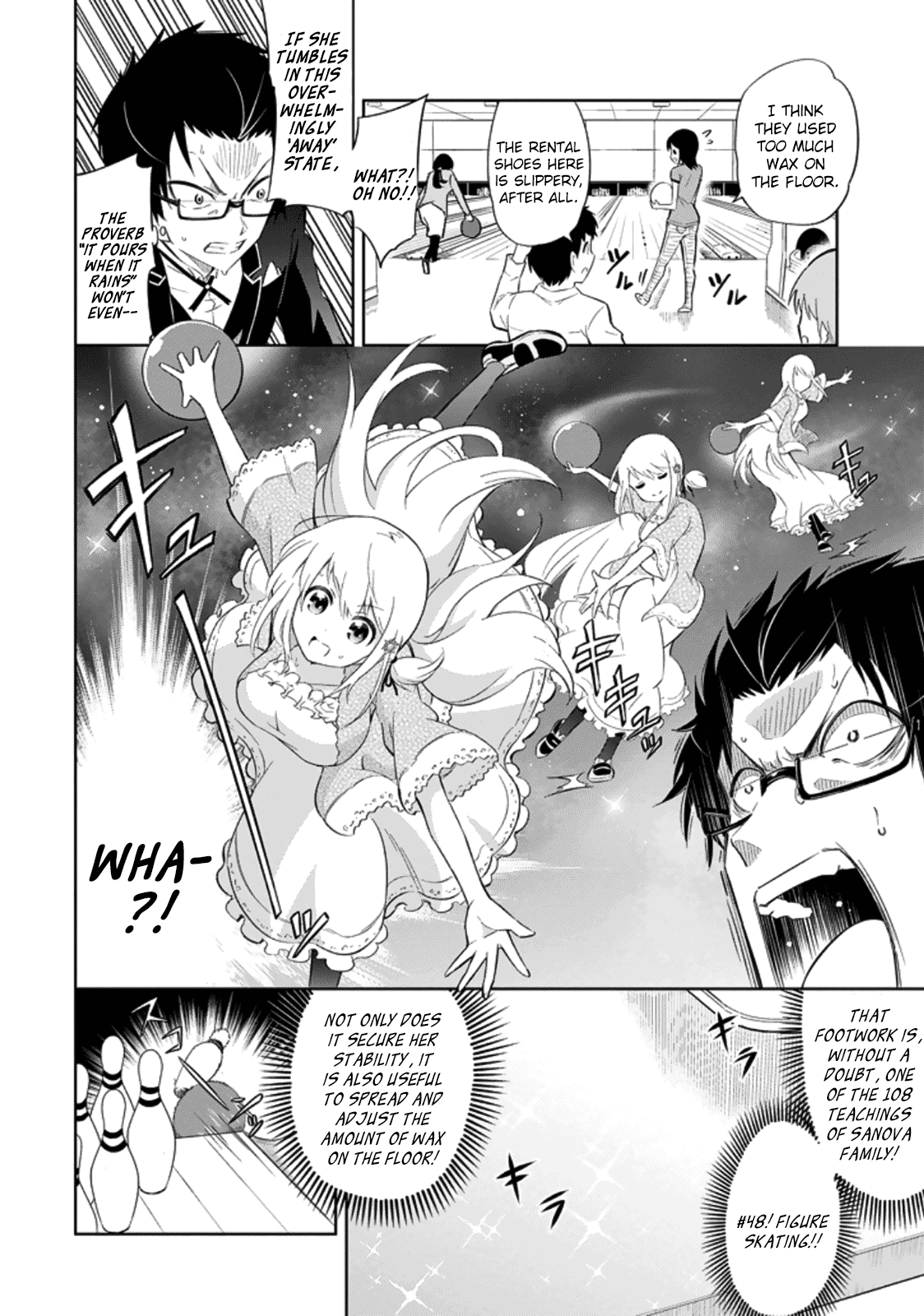 Ayane Oujou-sama wa Sanova B**ch ni Araserareru Chapter 1 page 12 - Chapter 1: In a B*wling Center