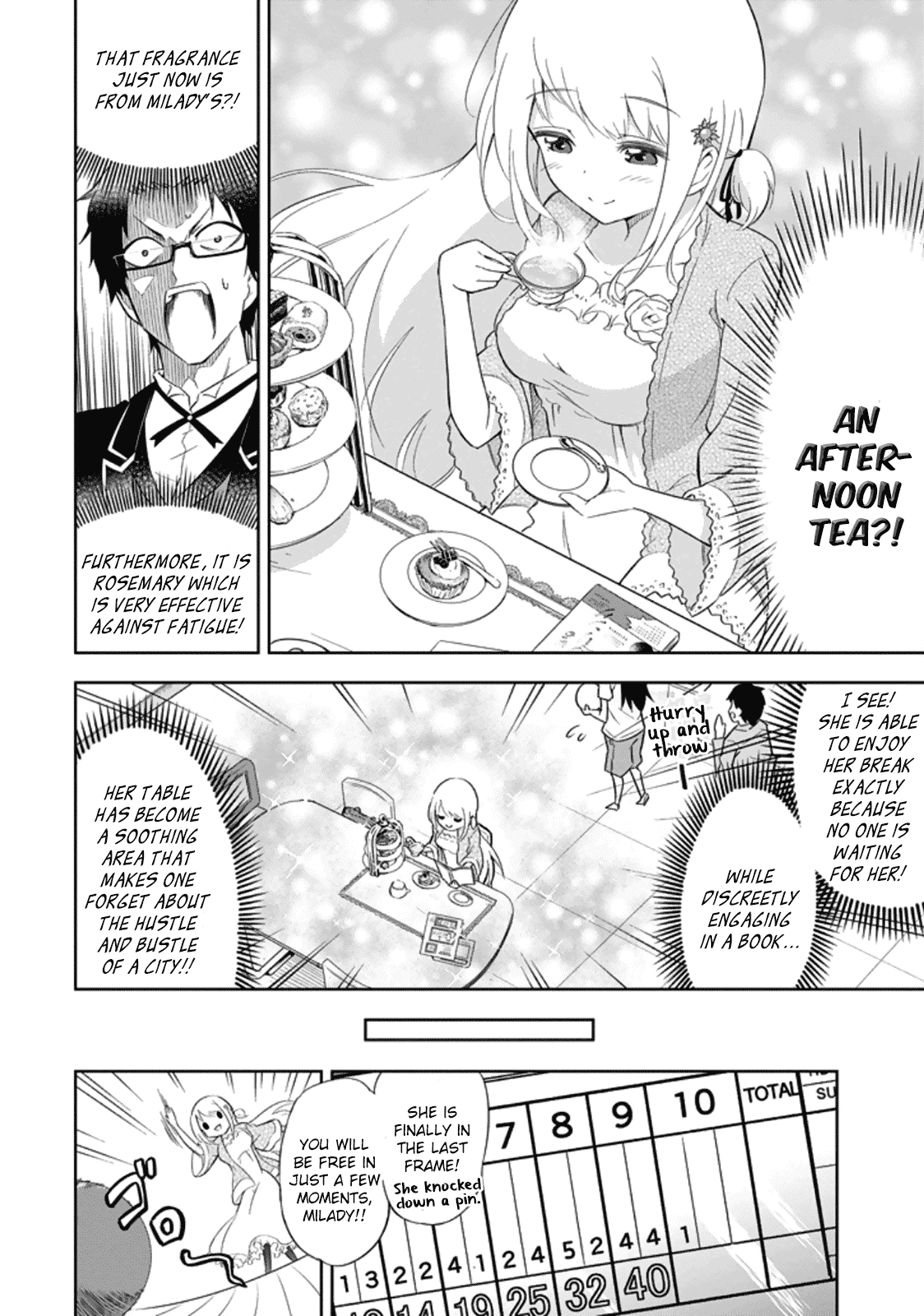 Ayane Oujou-sama wa Sanova B**ch ni Araserareru Chapter 1 page 14 - Chapter 1: In a B*wling Center