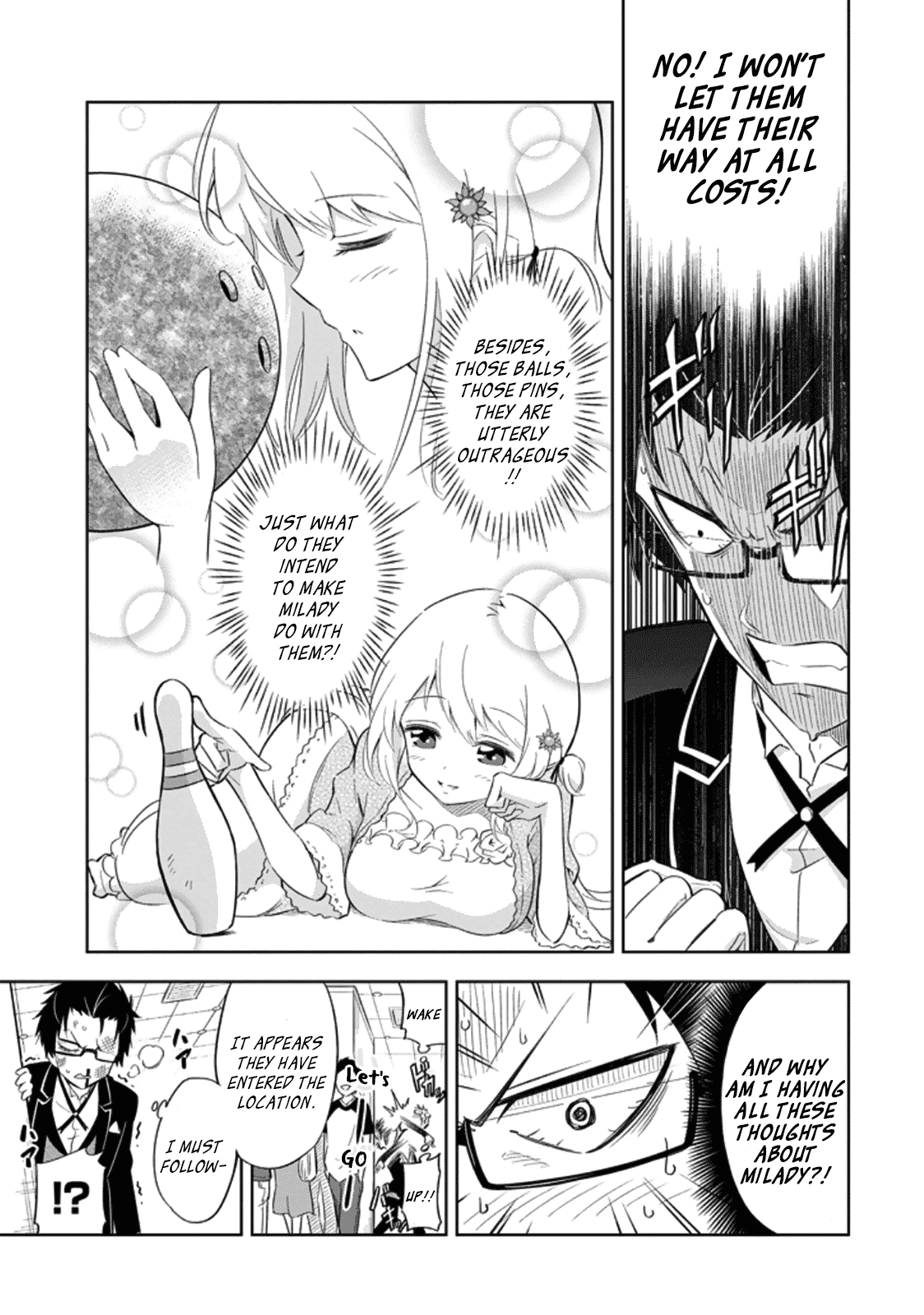 Ayane Oujou-sama wa Sanova B**ch ni Araserareru Chapter 1 page 7 - Chapter 1: In a B*wling Center
