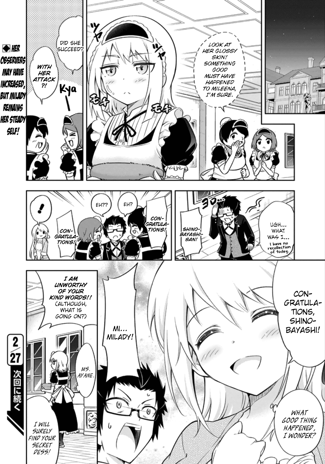 Ayane Oujou-sama wa Sanova B**ch ni Araserareru Chapter 10 page 21 - Chapter 10: In a Health Sp*