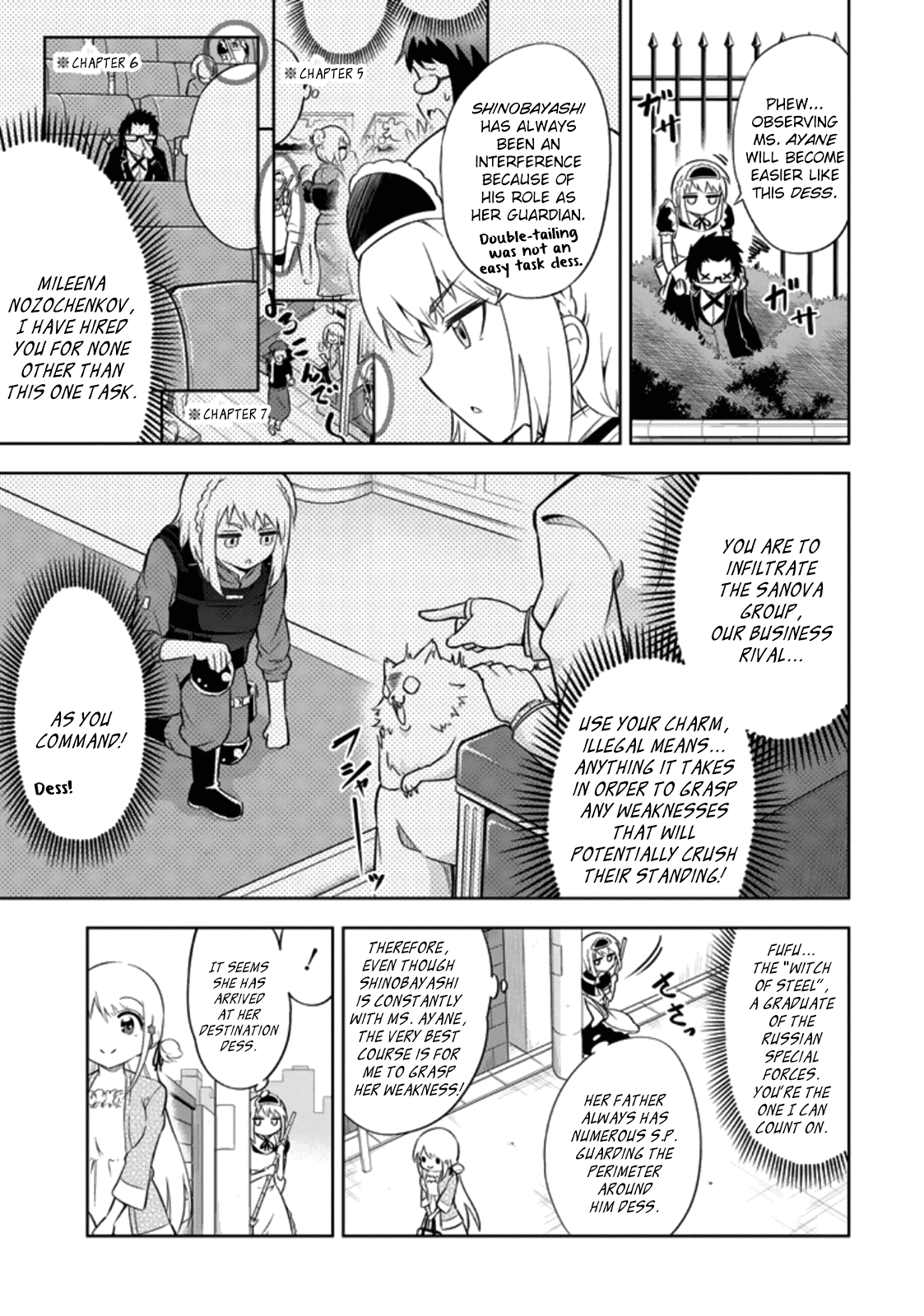 Ayane Oujou-sama wa Sanova B**ch ni Araserareru Chapter 10 page 5 - Chapter 10: In a Health Sp*