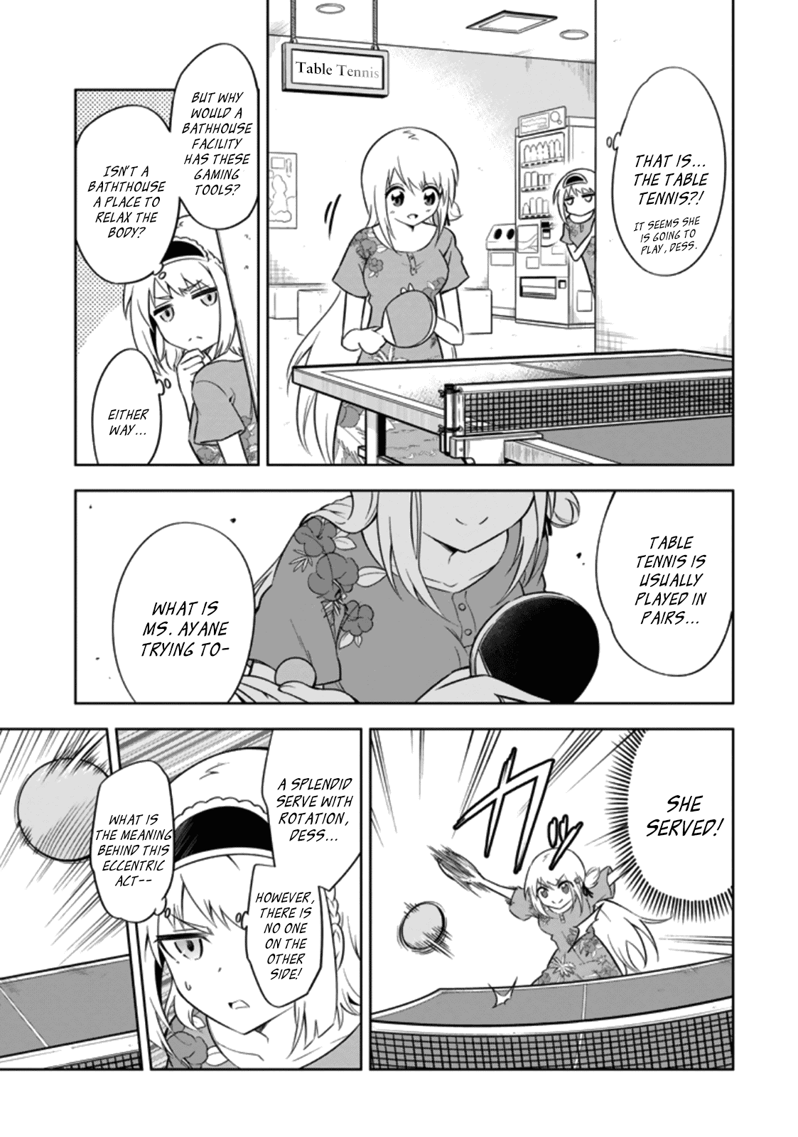 Ayane Oujou-sama wa Sanova B**ch ni Araserareru Chapter 10 page 7 - Chapter 10: In a Health Sp*