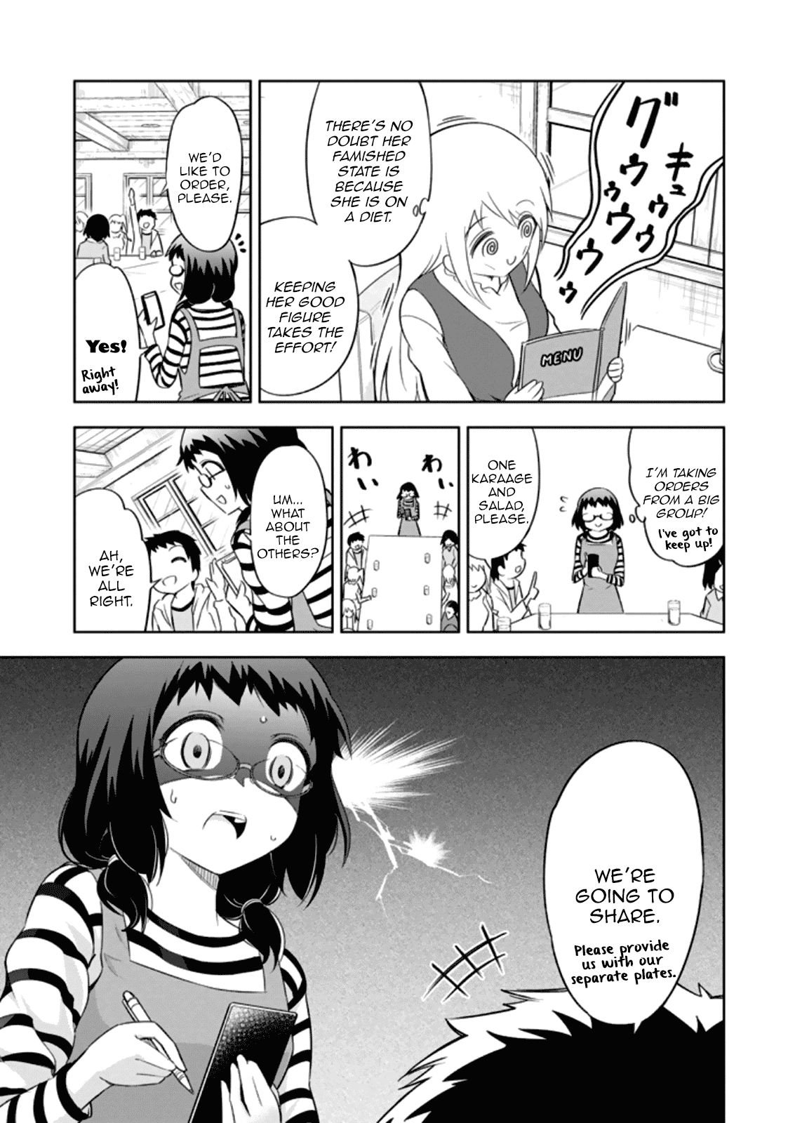 Ayane Oujou-sama wa Sanova B**ch ni Araserareru Chapter 11 page 5 - Chapter 11: In a Western-style Rest**rant