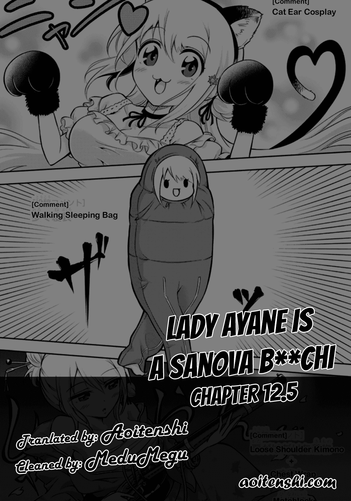 Ayane Oujou-sama wa Sanova B**ch ni Araserareru Chapter 12.5 page 11 - Chapter 12.5: Special - World P**ce Theater [Gold Lady, Silver Lady]