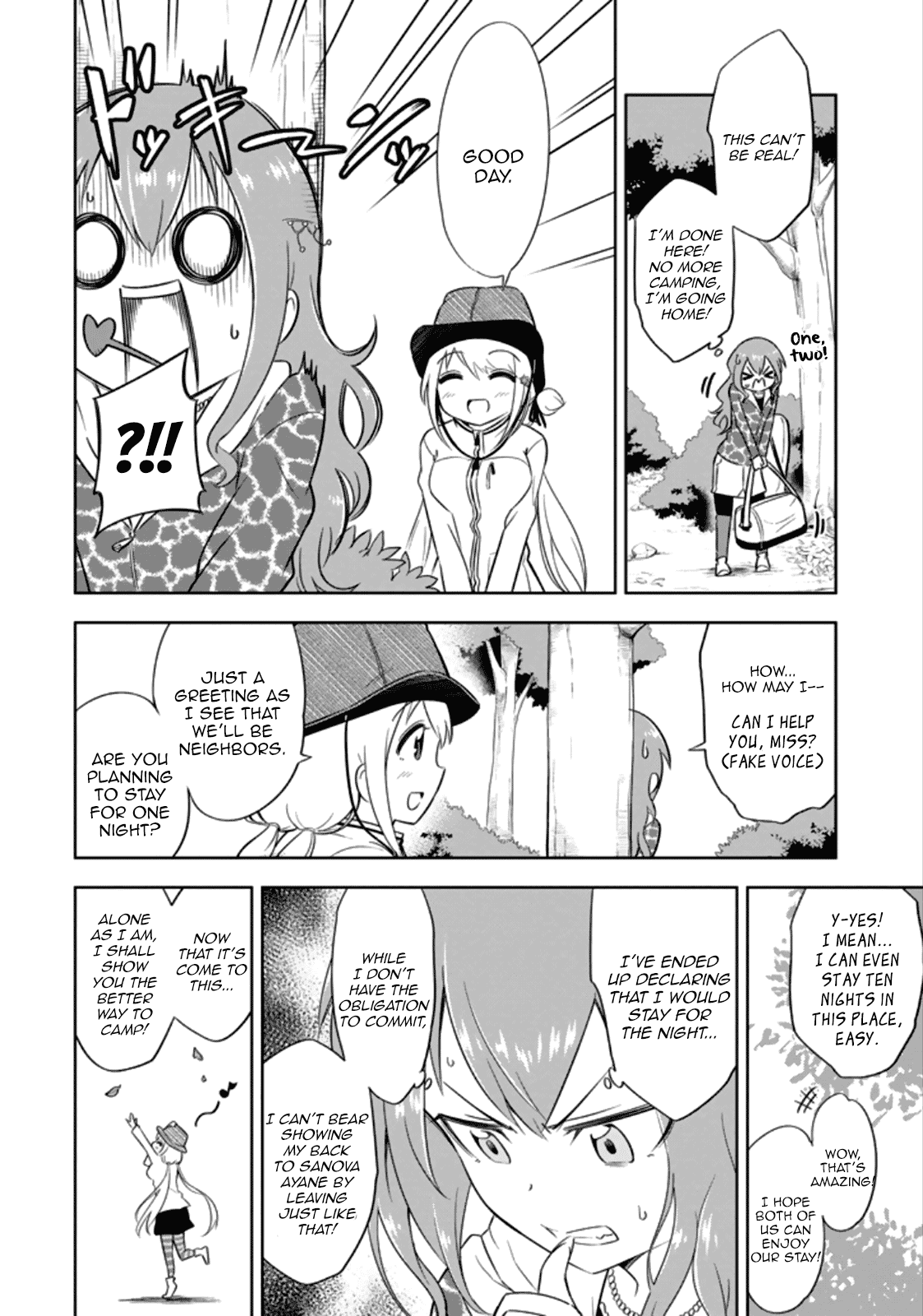 Ayane Oujou-sama wa Sanova B**ch ni Araserareru Chapter 12 page 4 - Chapter 12: At the C*mping Site
