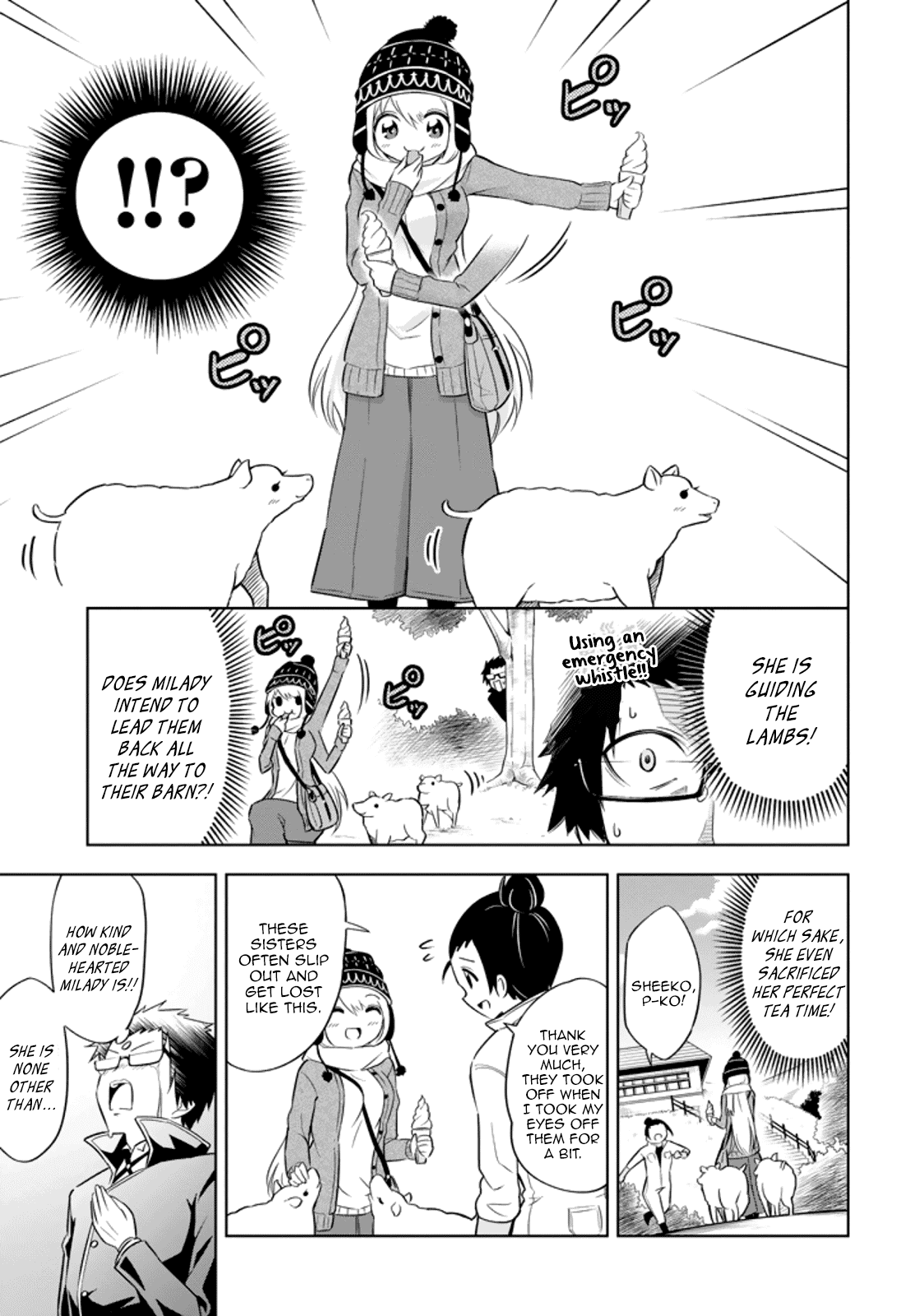 Ayane Oujou-sama wa Sanova B**ch ni Araserareru Chapter 14 page 7 - Chapter 14: At the ranch