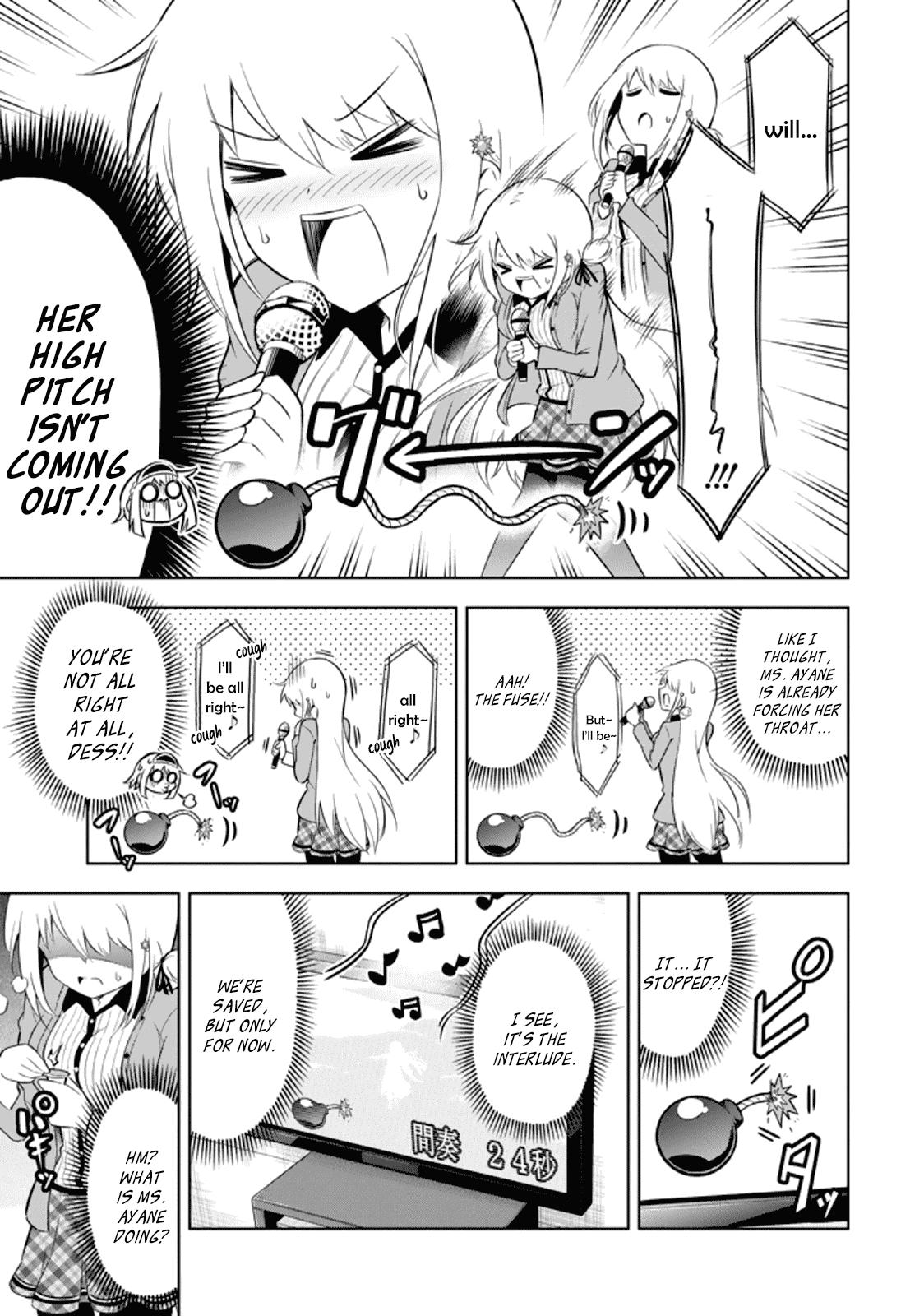 Ayane Oujou-sama wa Sanova B**ch ni Araserareru Chapter 15 page 11 - Chapter 15: At the kara*ke