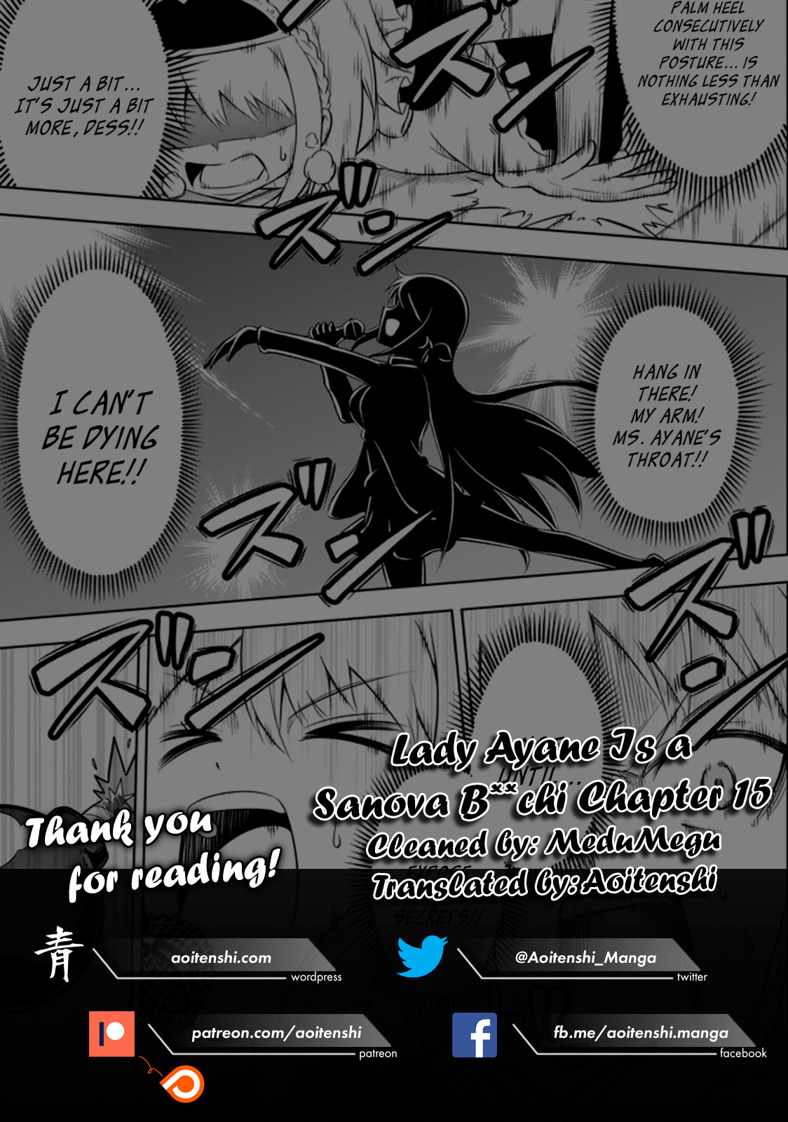 Ayane Oujou-sama wa Sanova B**ch ni Araserareru Chapter 15 page 19 - Chapter 15: At the kara*ke