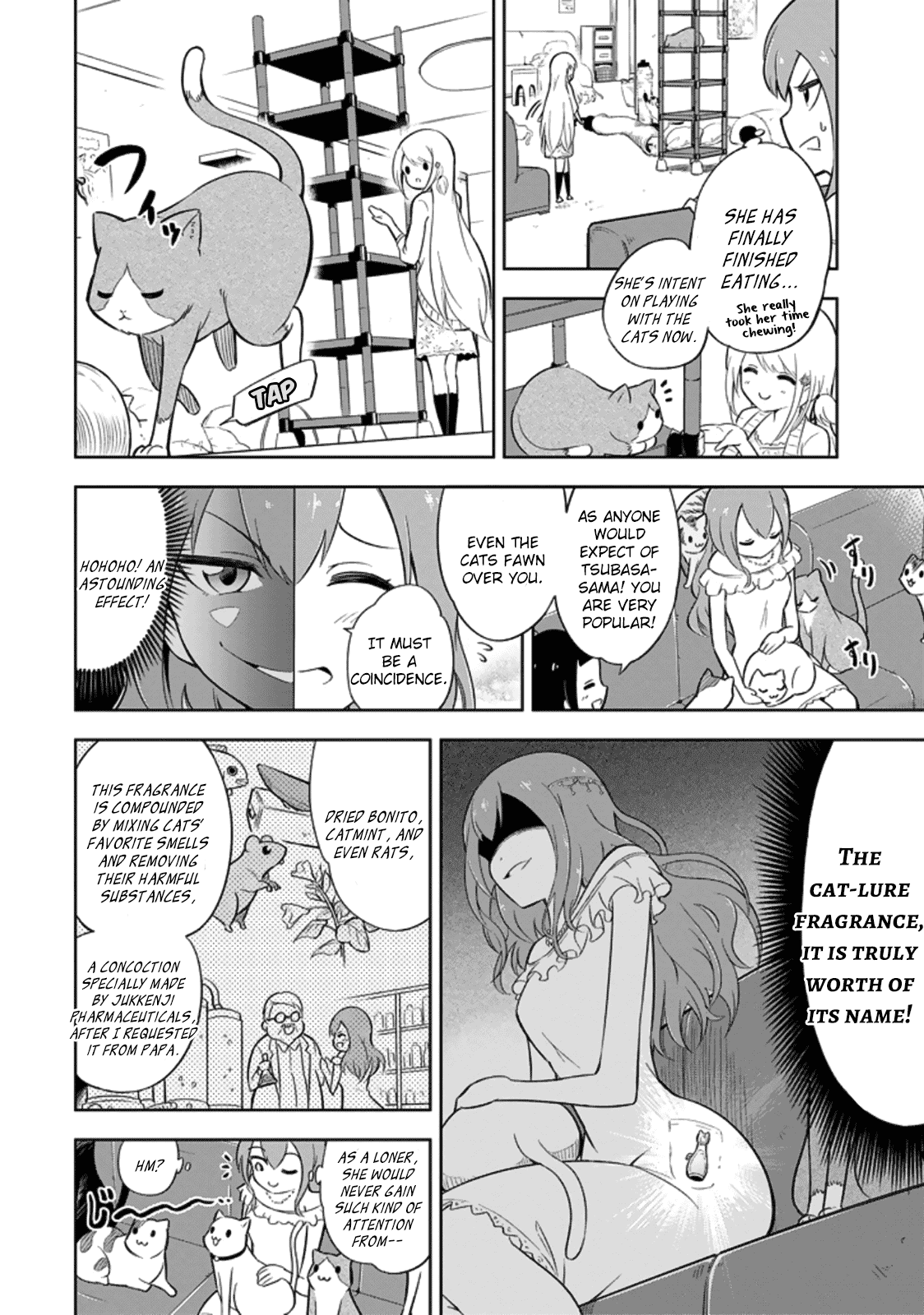 Ayane Oujou-sama wa Sanova B**ch ni Araserareru Chapter 2 page 10 - Chapter 2: In a Cat C*fé
