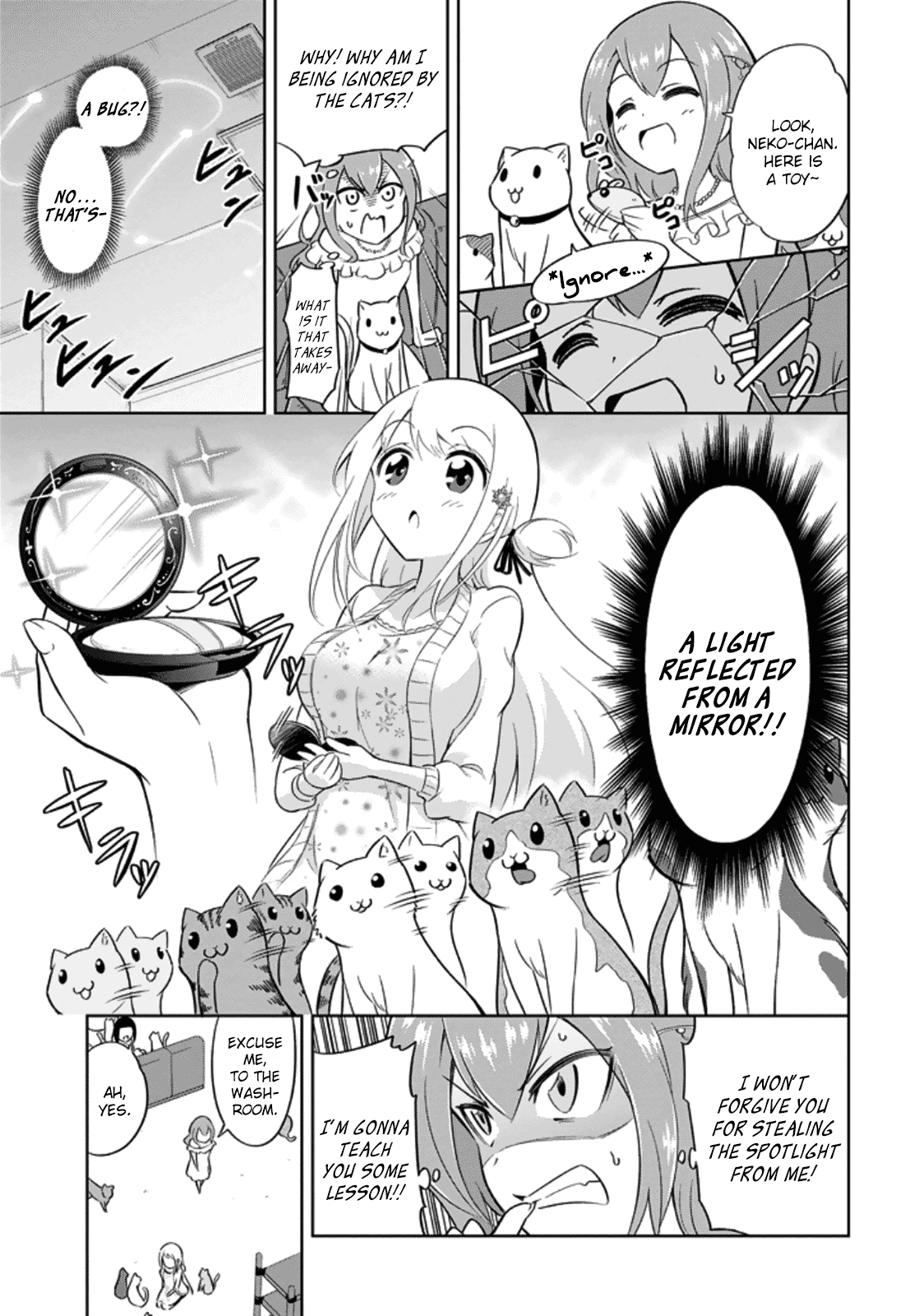 Ayane Oujou-sama wa Sanova B**ch ni Araserareru Chapter 2 page 11 - Chapter 2: In a Cat C*fé