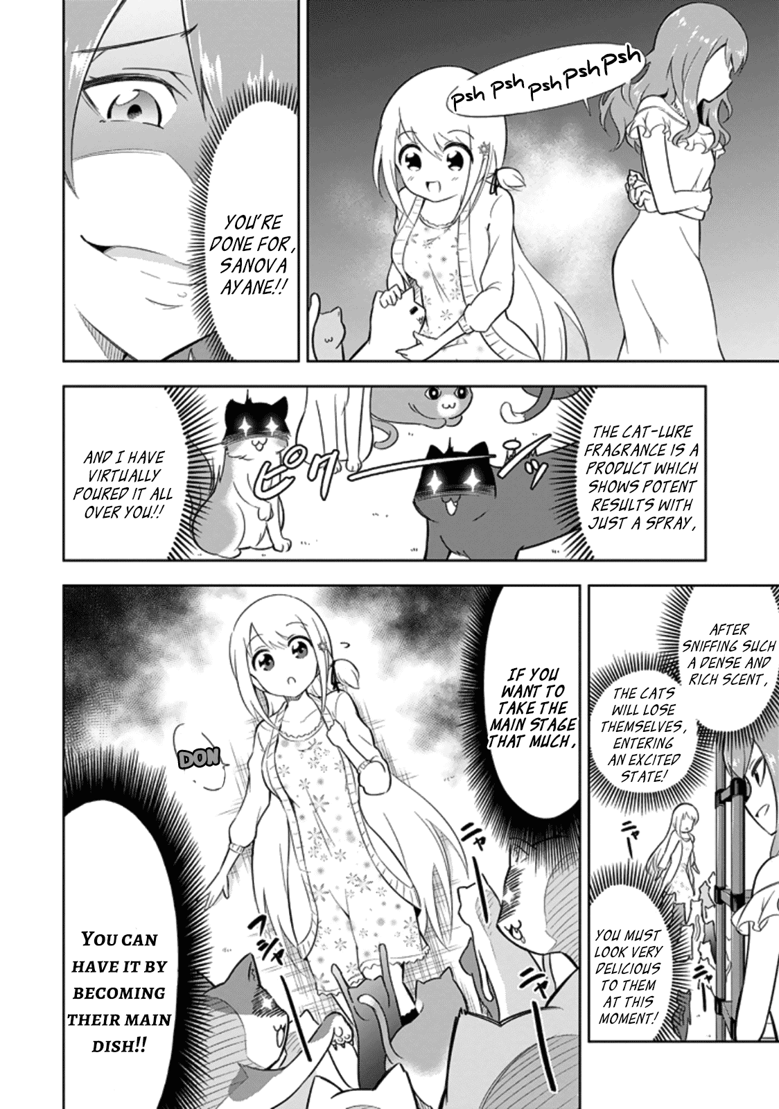 Ayane Oujou-sama wa Sanova B**ch ni Araserareru Chapter 2 page 12 - Chapter 2: In a Cat C*fé