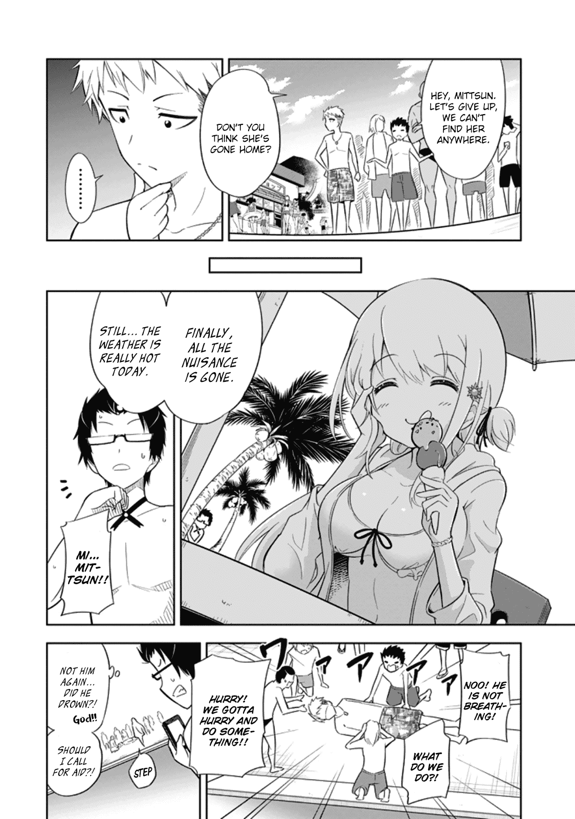 Ayane Oujou-sama wa Sanova B**ch ni Araserareru Chapter 3 page 12 - Chapter 3: At a Pool