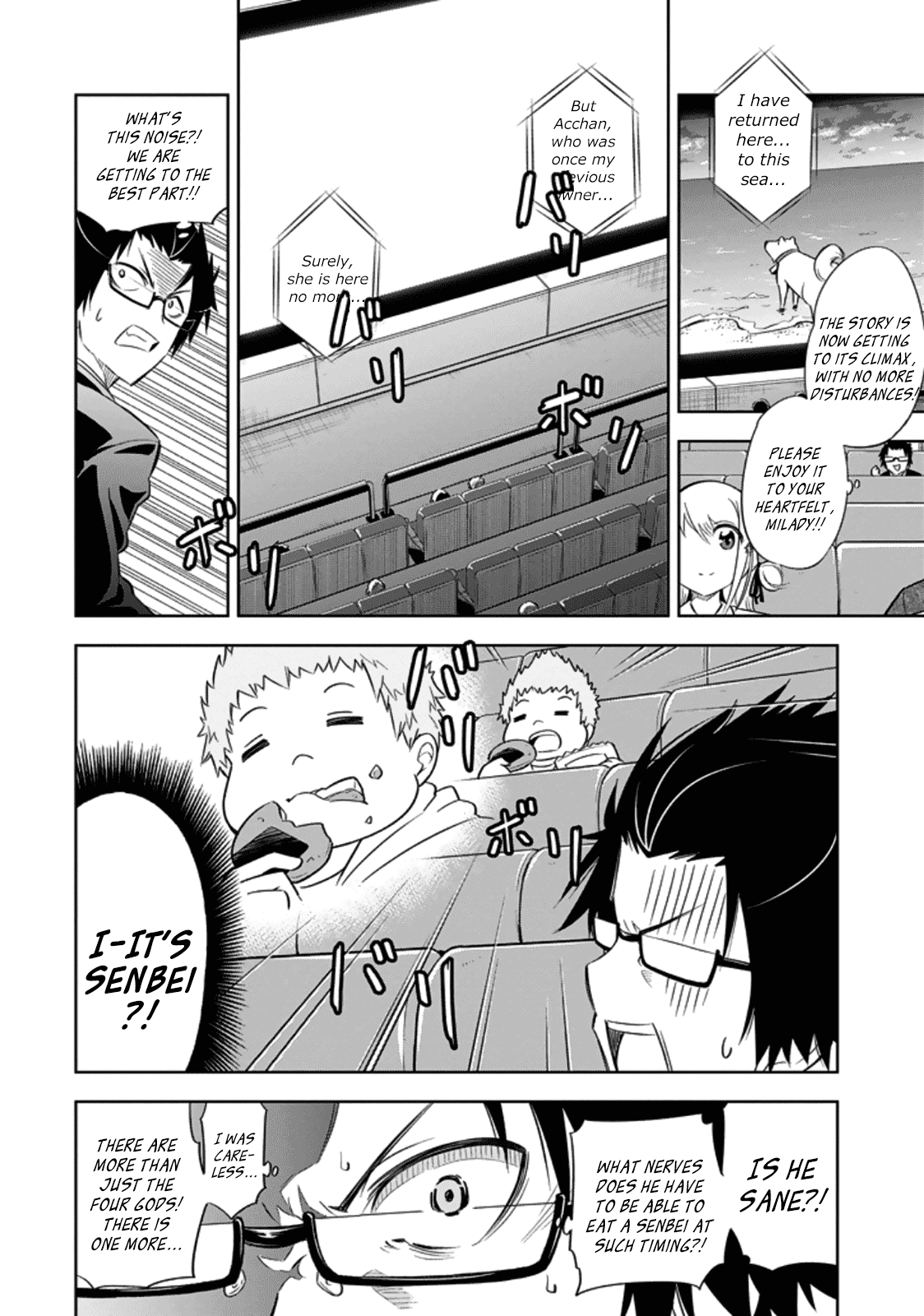 Ayane Oujou-sama wa Sanova B**ch ni Araserareru Chapter 6 page 14 - Chapter 6: At the Mov*es